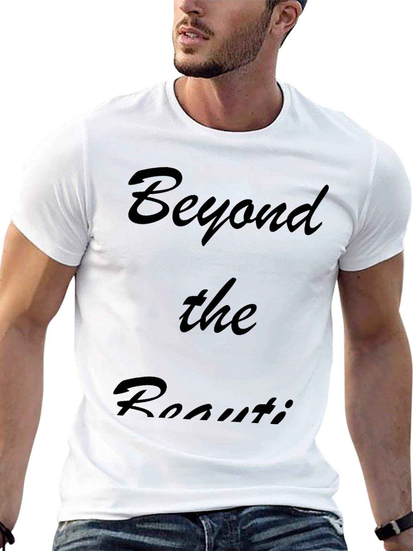 Beyond the Routine Black Graphic Tee