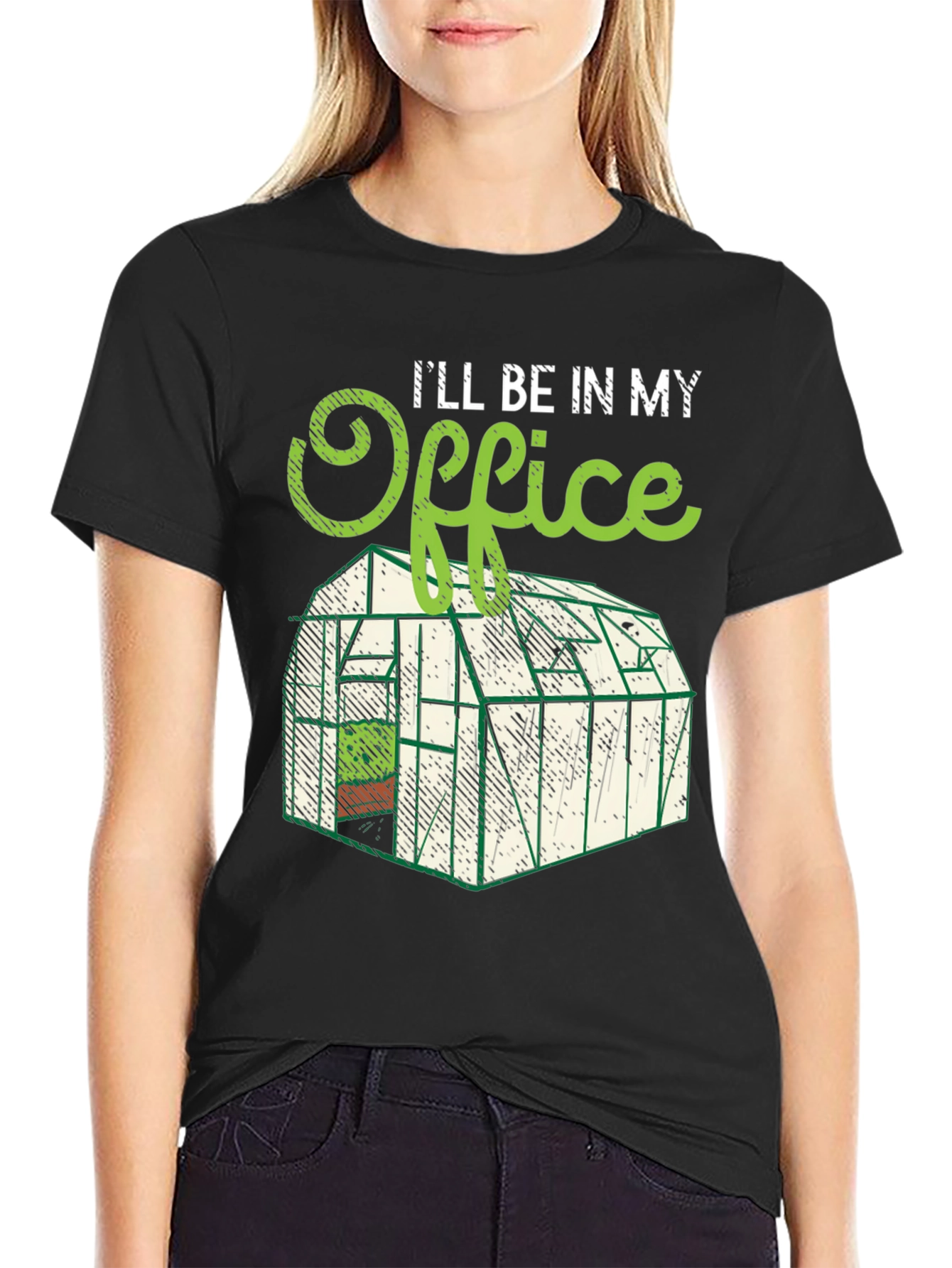 Gardening Office T-Shirt - Greenhouse Lover