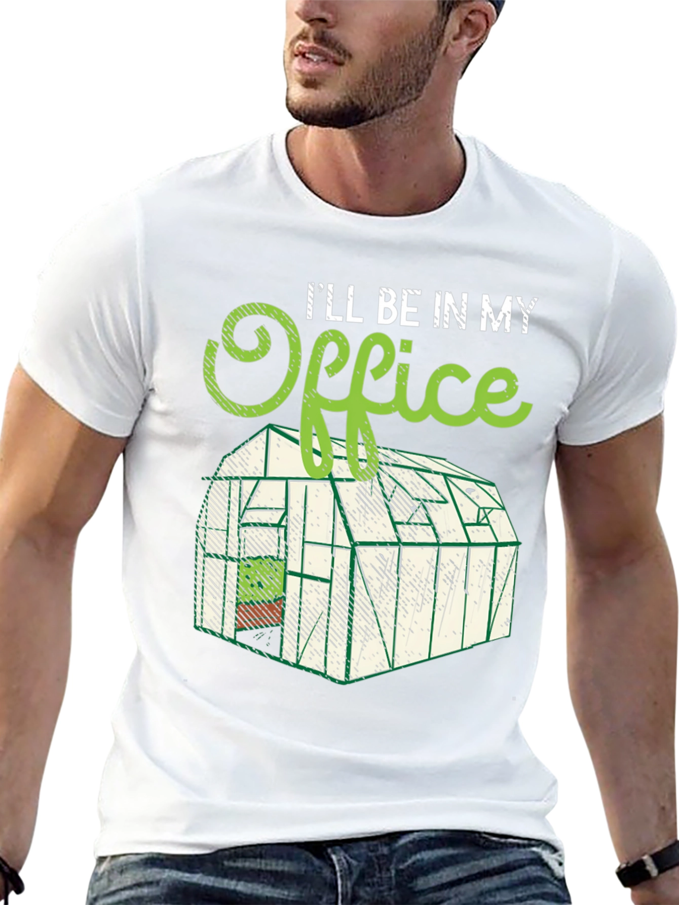 Gardening Office T-Shirt - Greenhouse Lover