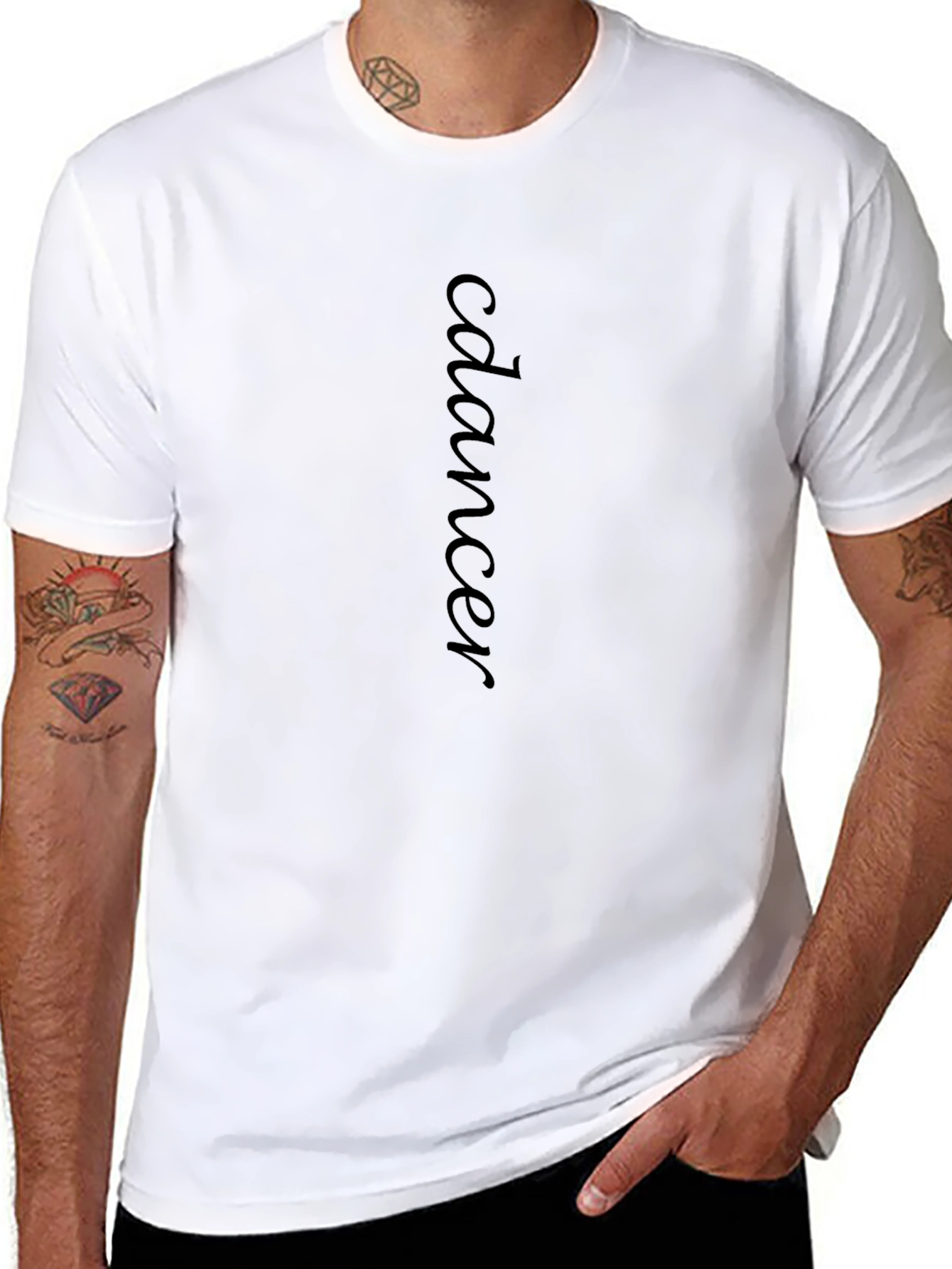 Cdancer Black T-Shirt | Stylish & Comfortable