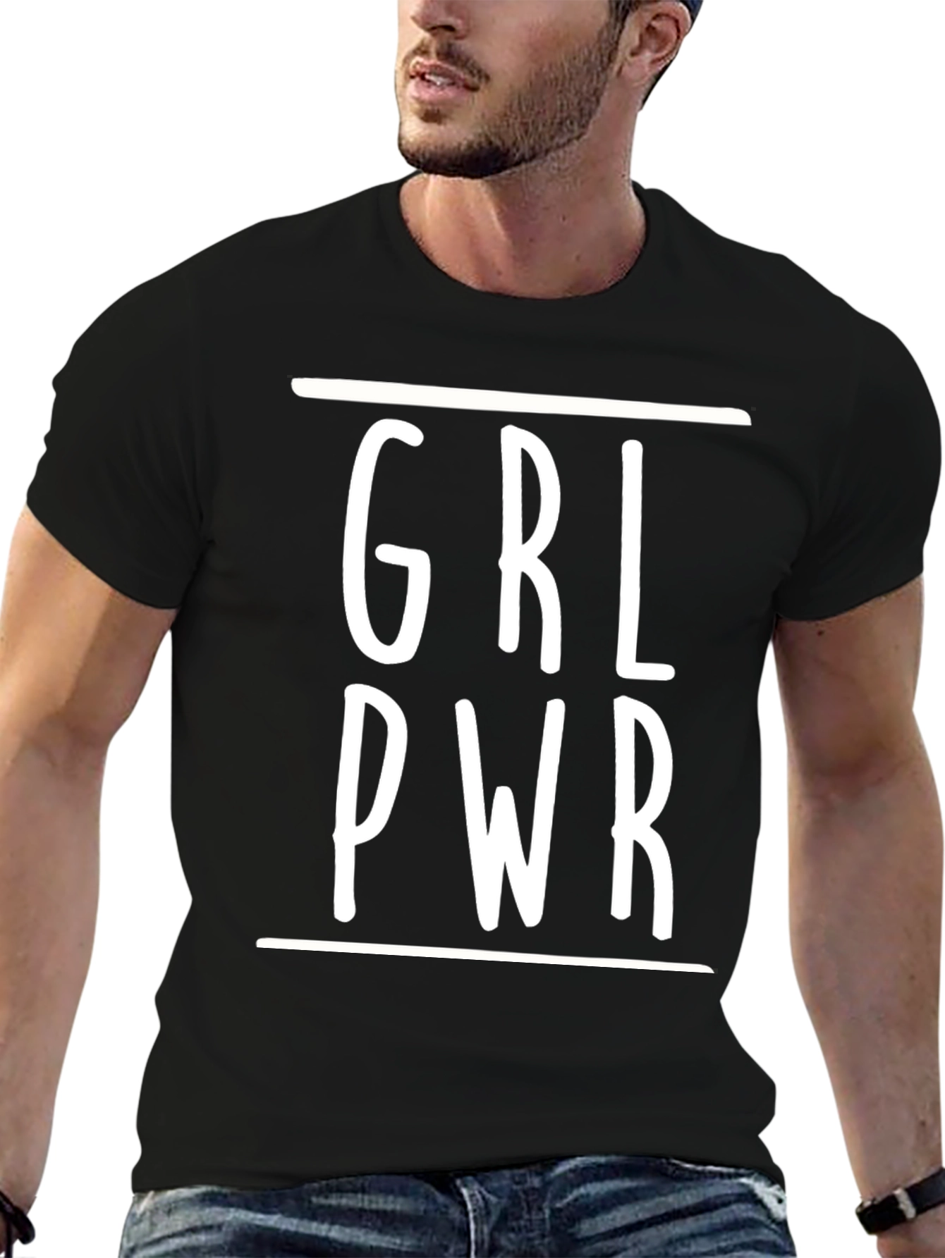 GRL PWR Graphic Tee - Empowering Fashion
