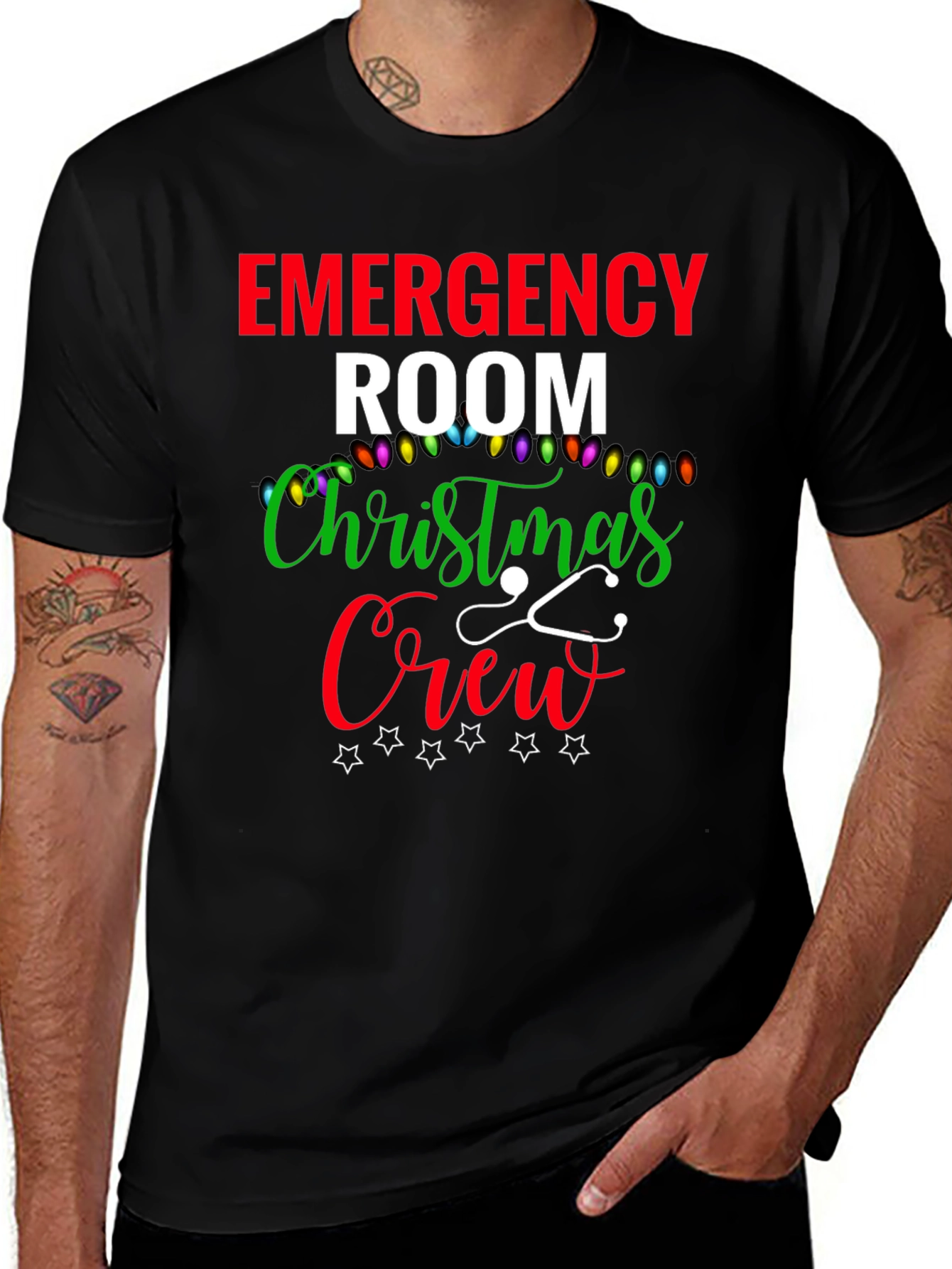 Emergency Room Christmas Crew T-Shirt