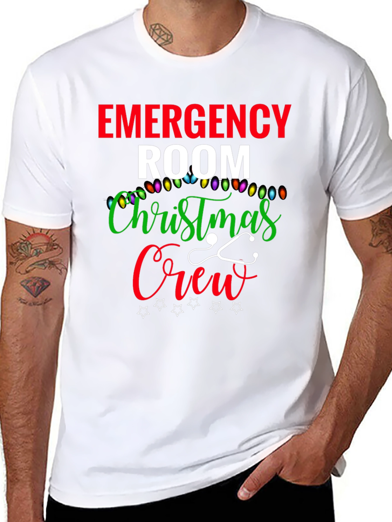 Emergency Room Christmas Crew T-Shirt