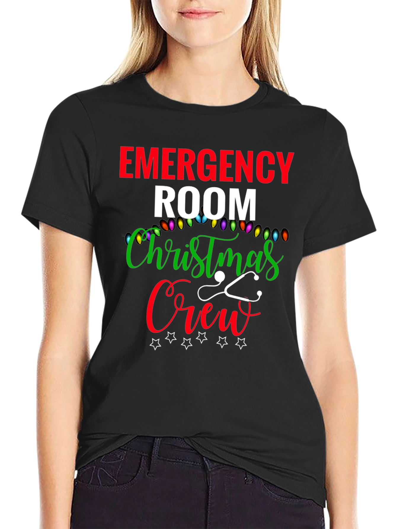 Emergency Room Christmas Crew T-Shirt
