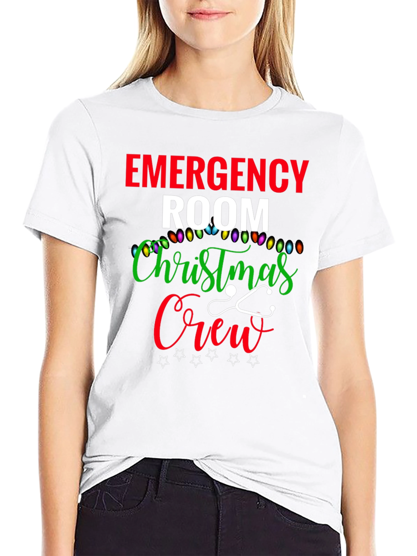 Emergency Room Christmas Crew T-Shirt