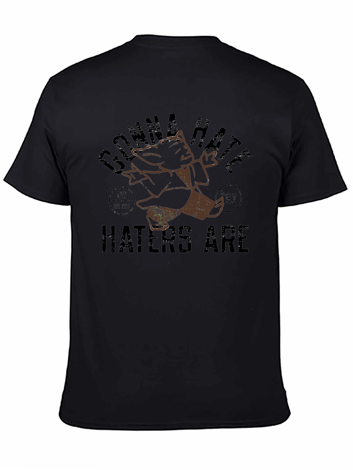 Gonna Hate Haters Are Tee - Black