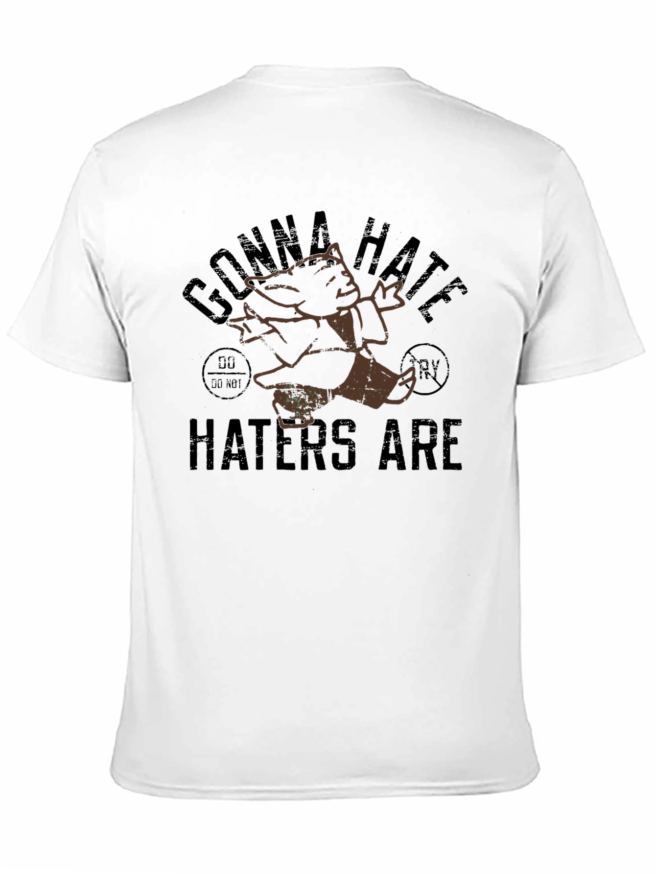Gonna Hate Haters Are Tee - Black
