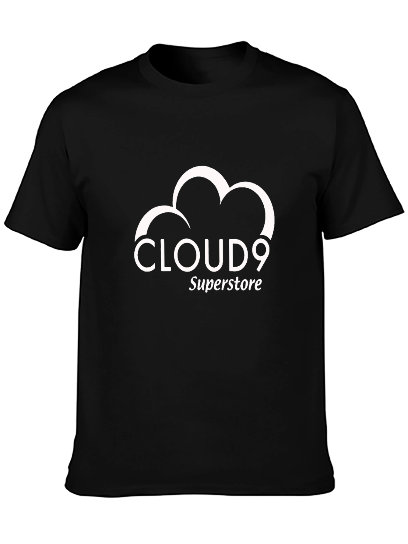 Cloud 9 Superstore Black T-Shirt