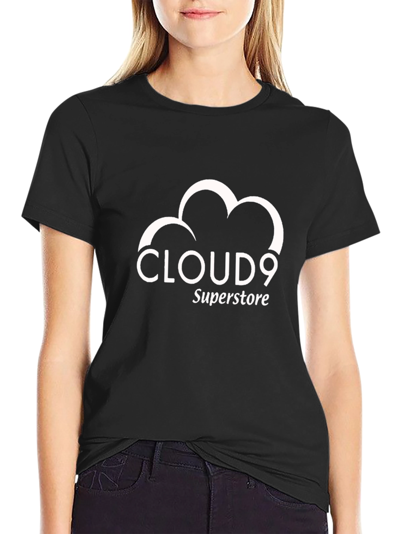 Cloud 9 Superstore Black T-Shirt