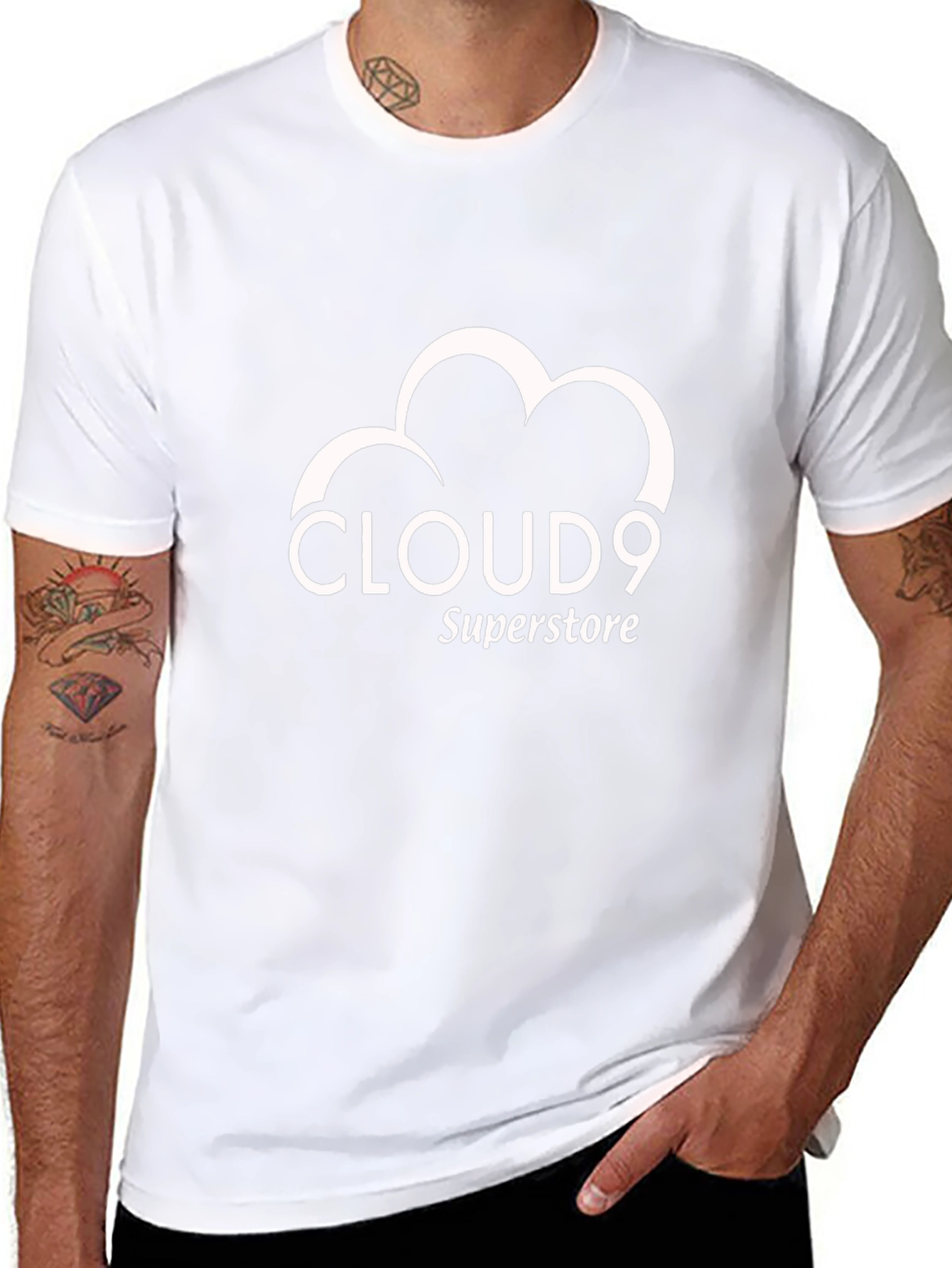 Cloud 9 Superstore Black T-Shirt