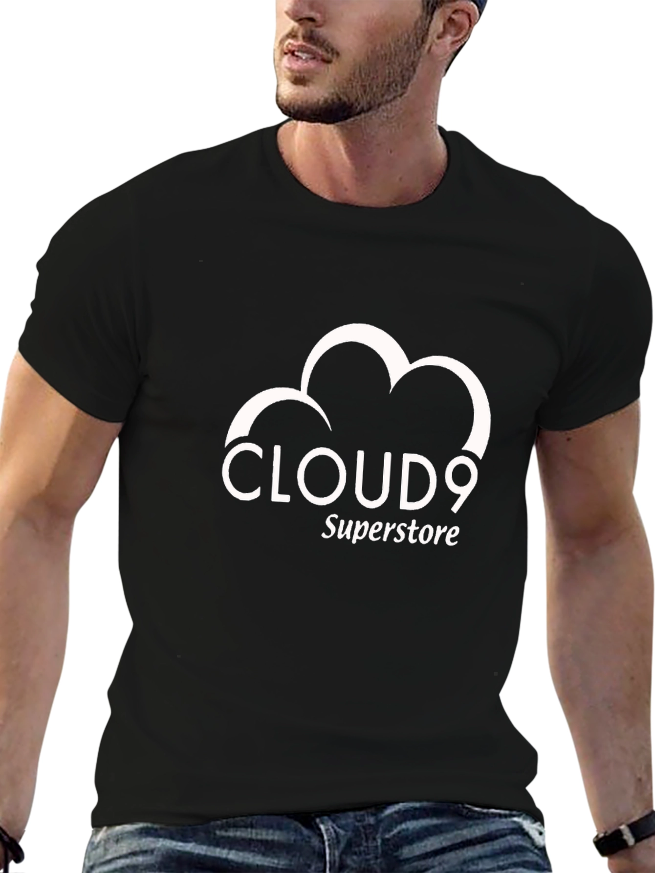 Cloud 9 Superstore Black T-Shirt