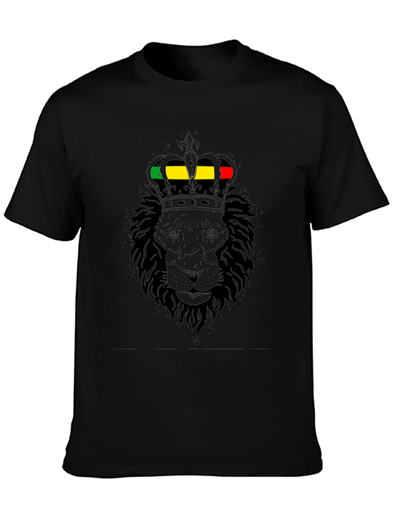 Reggae Lion King Graphic T-Shirt