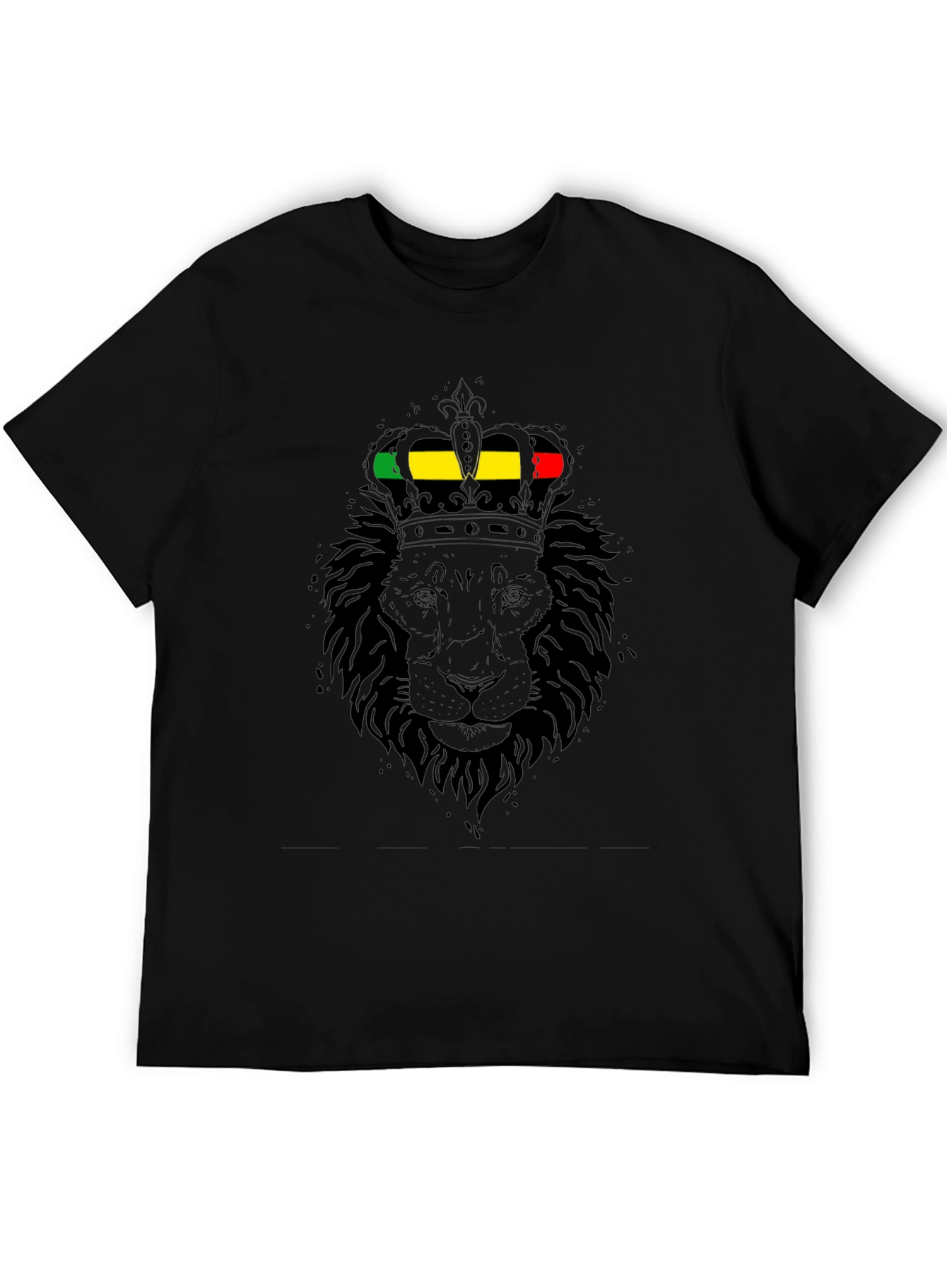 Reggae Lion King Graphic T-Shirt