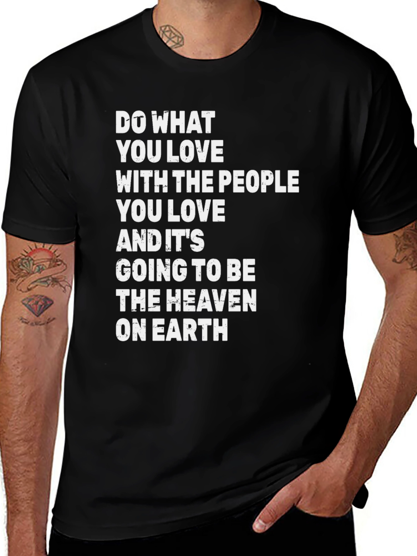 Do What You Love T-Shirt - Inspirational Graphic Tee