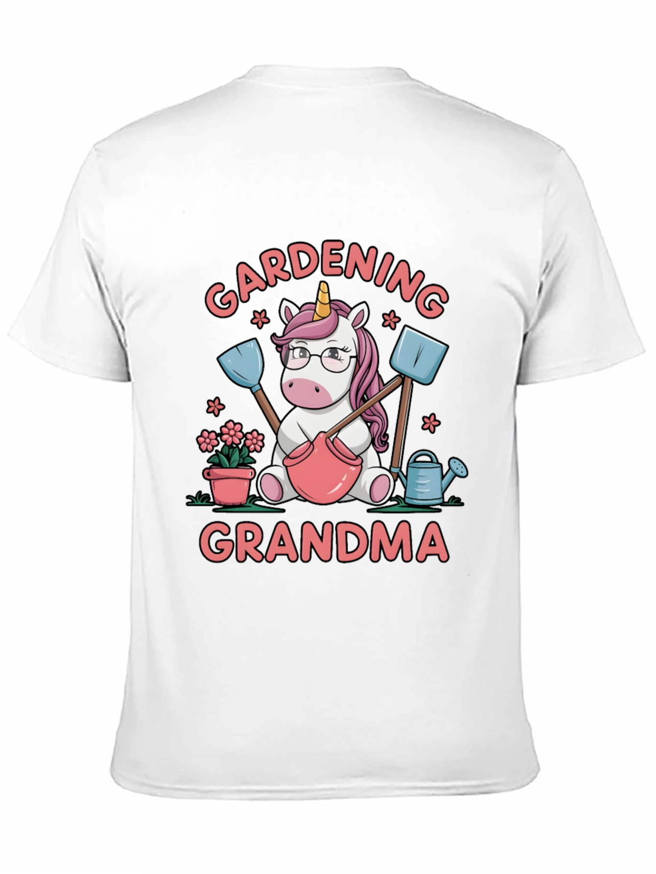 Gardening Grandma Unicorn T-Shirt