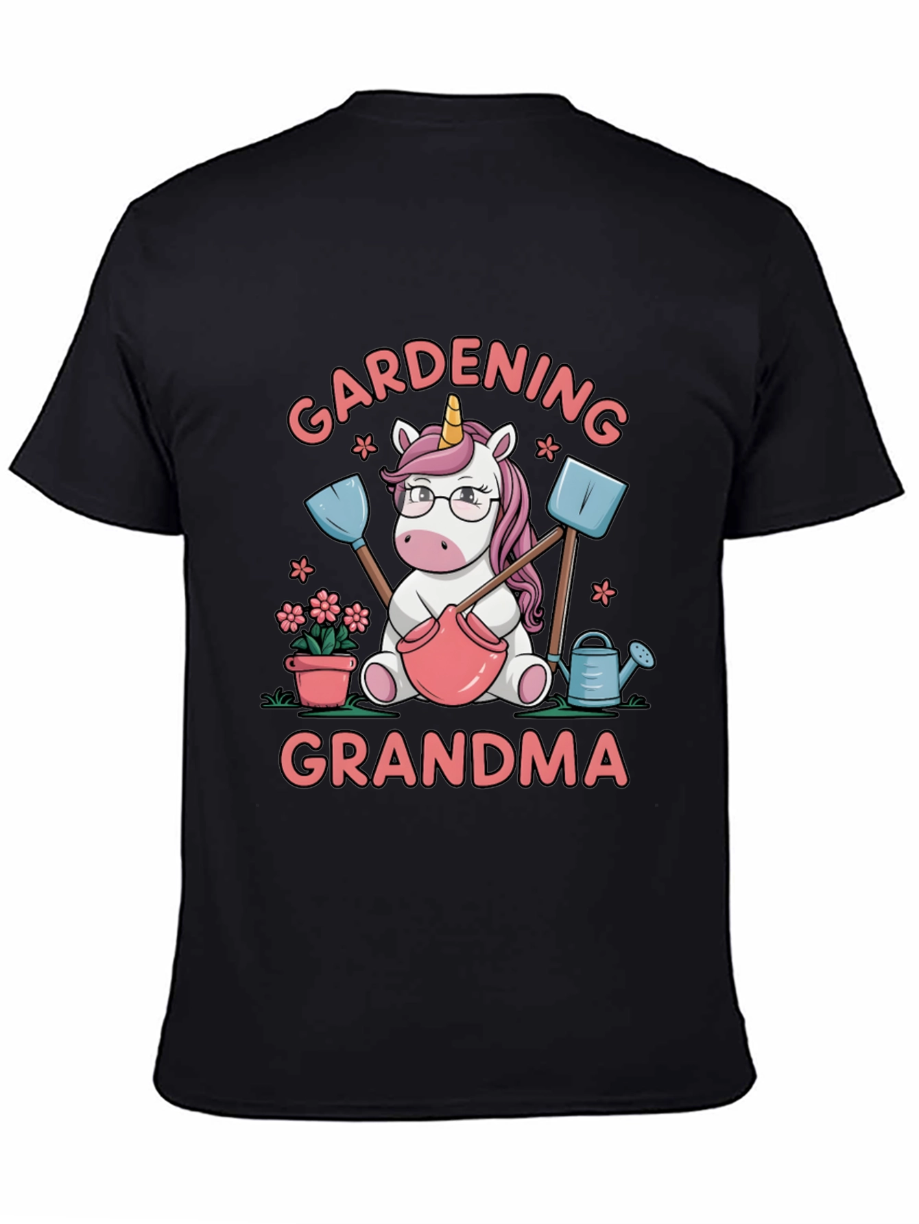 Gardening Grandma Unicorn T-Shirt