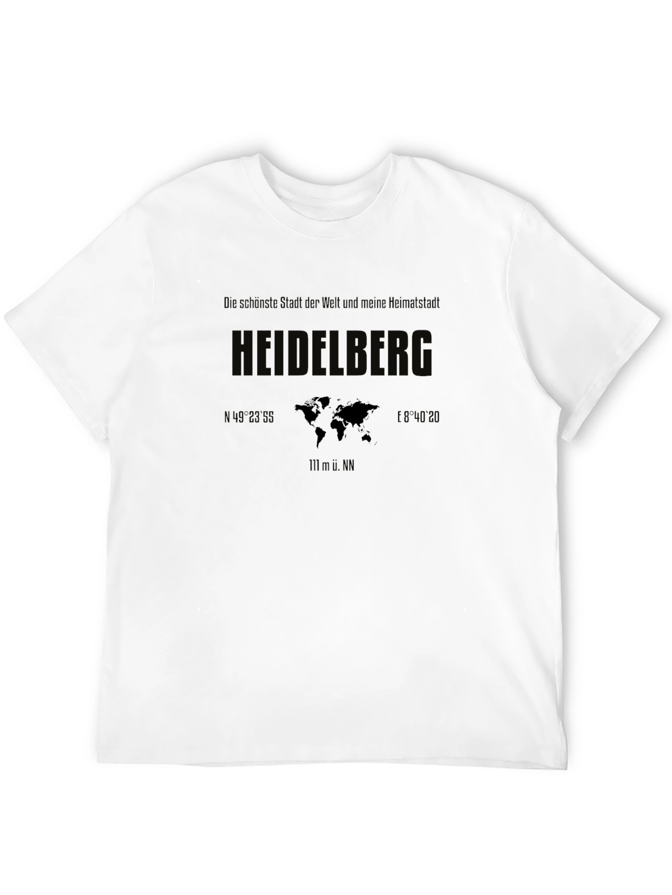 Heidelberg Graphic Tee - Travel Souvenir Shirt