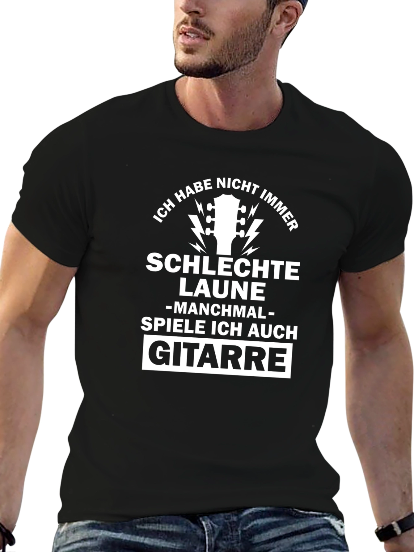 Ich Habe Gitarre T-Shirt - Funny Musician Tee