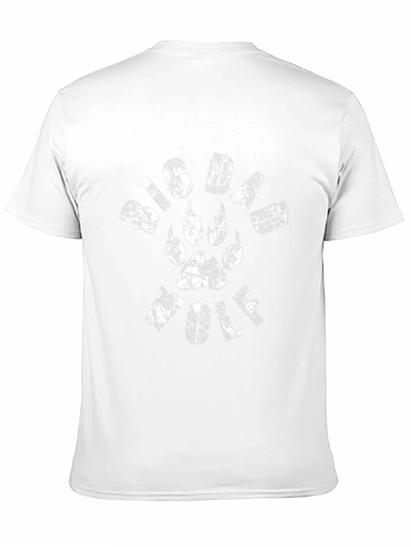 Big Dawg Wolf T-Shirt - Grunge Style