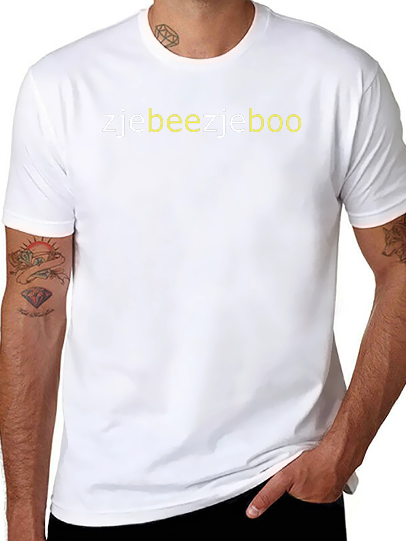 Zjeebeezjeboo Graphic Tee - Black