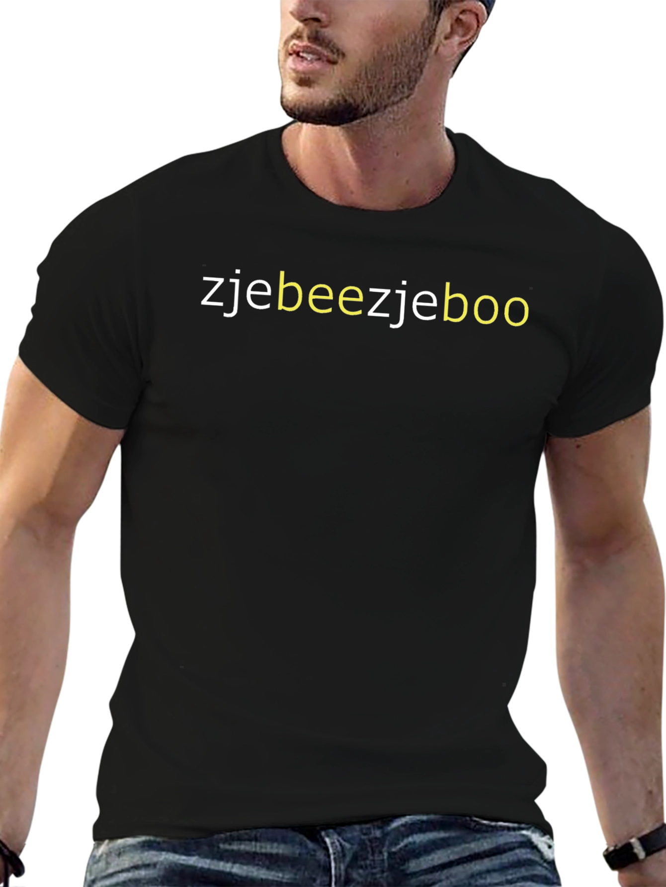 Zjeebeezjeboo Graphic Tee - Black