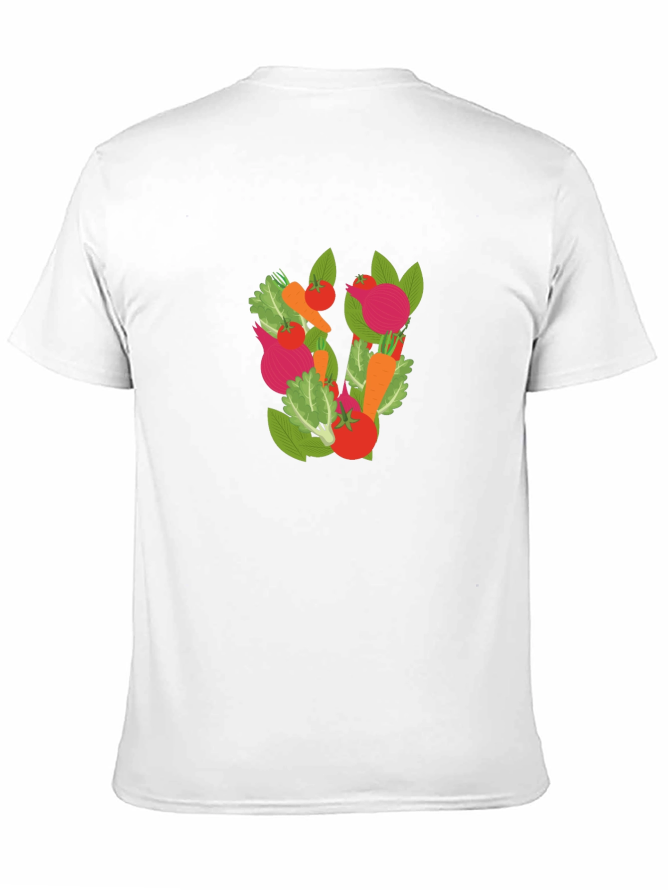 Vegetable Medley Graphic Tee - Black