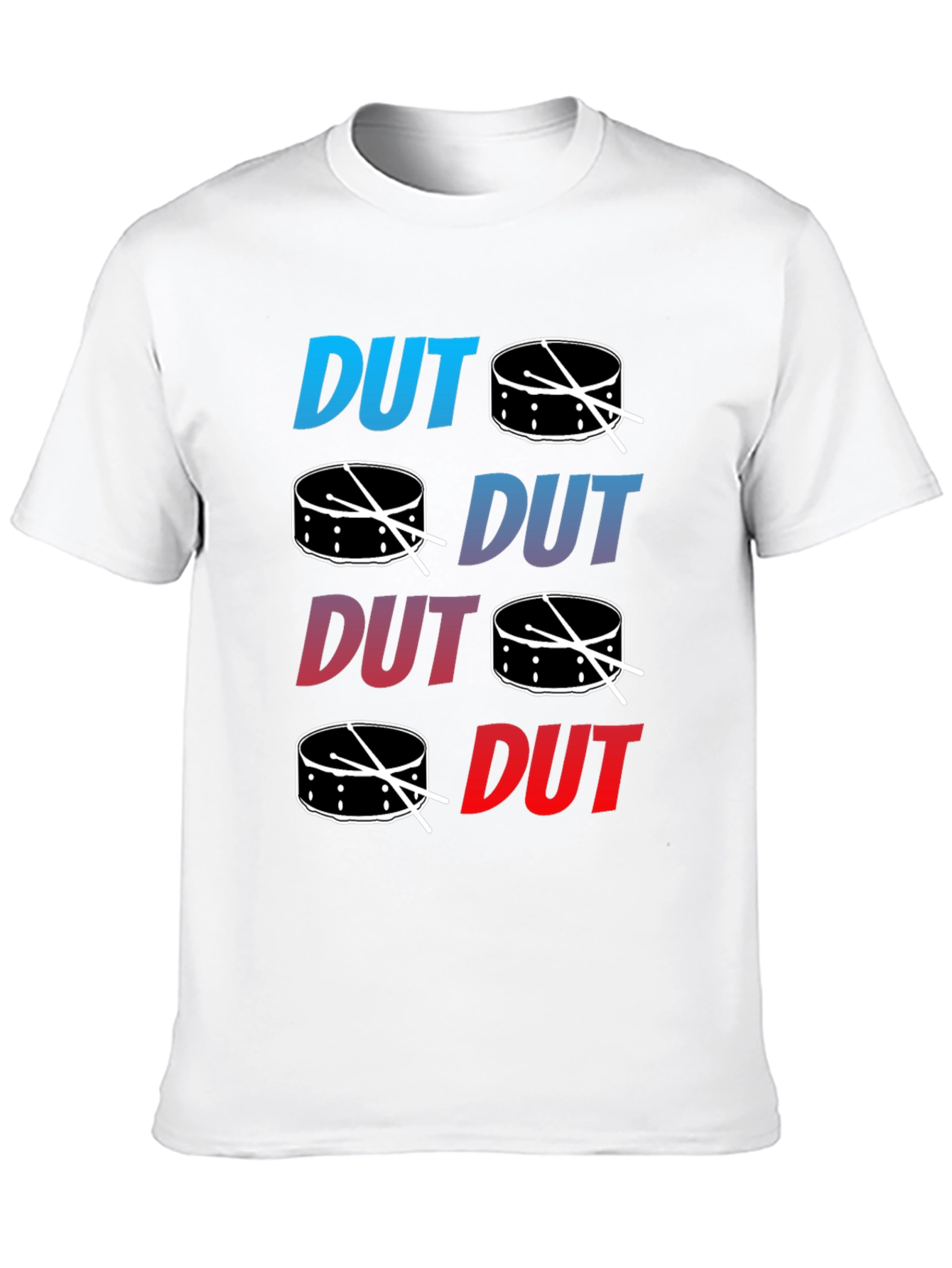 Dut Drum T-Shirt - Black Cotton Tee