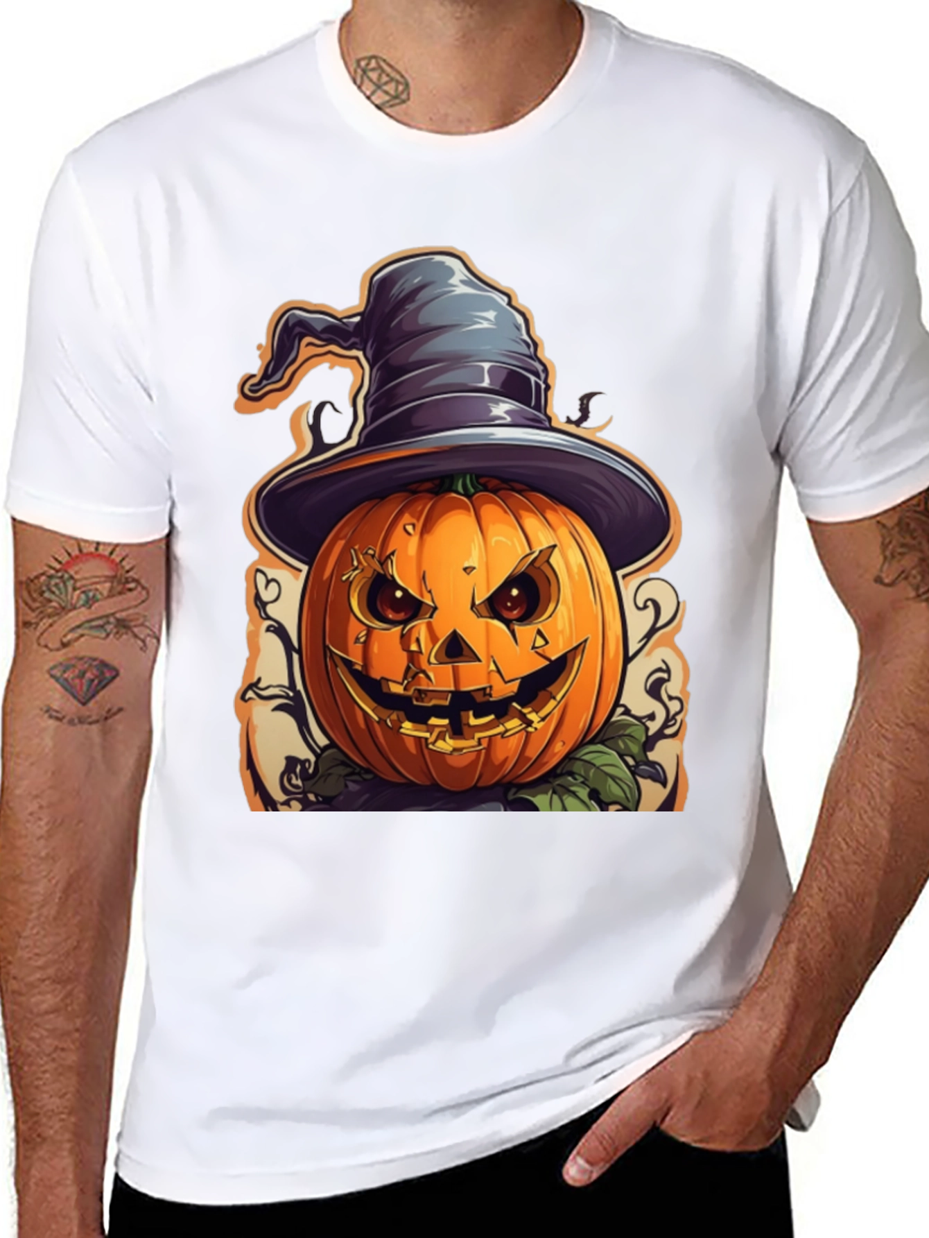 Spooky Pumpkin Halloween T-Shirt