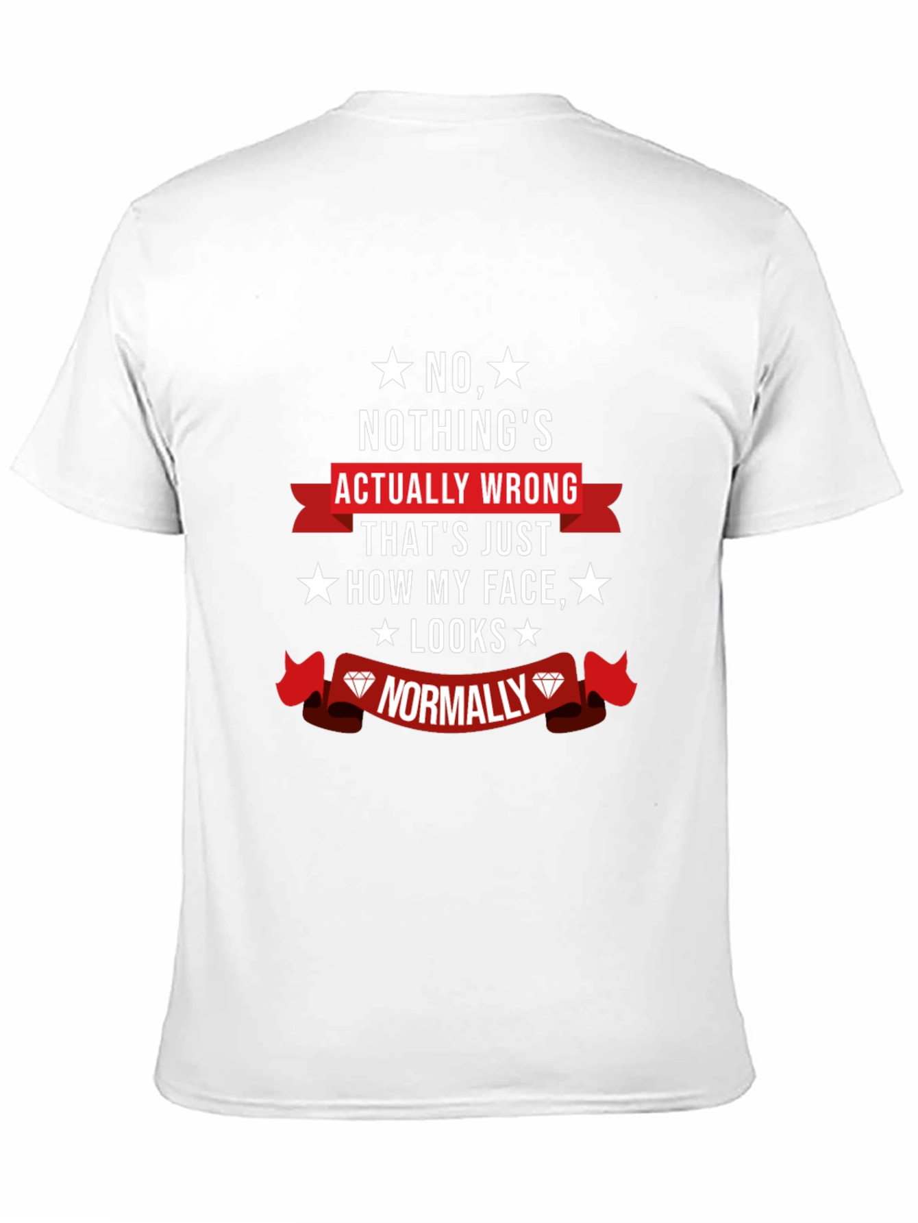 Funny Novelty Graphic T-Shirt - Nothings Wrong