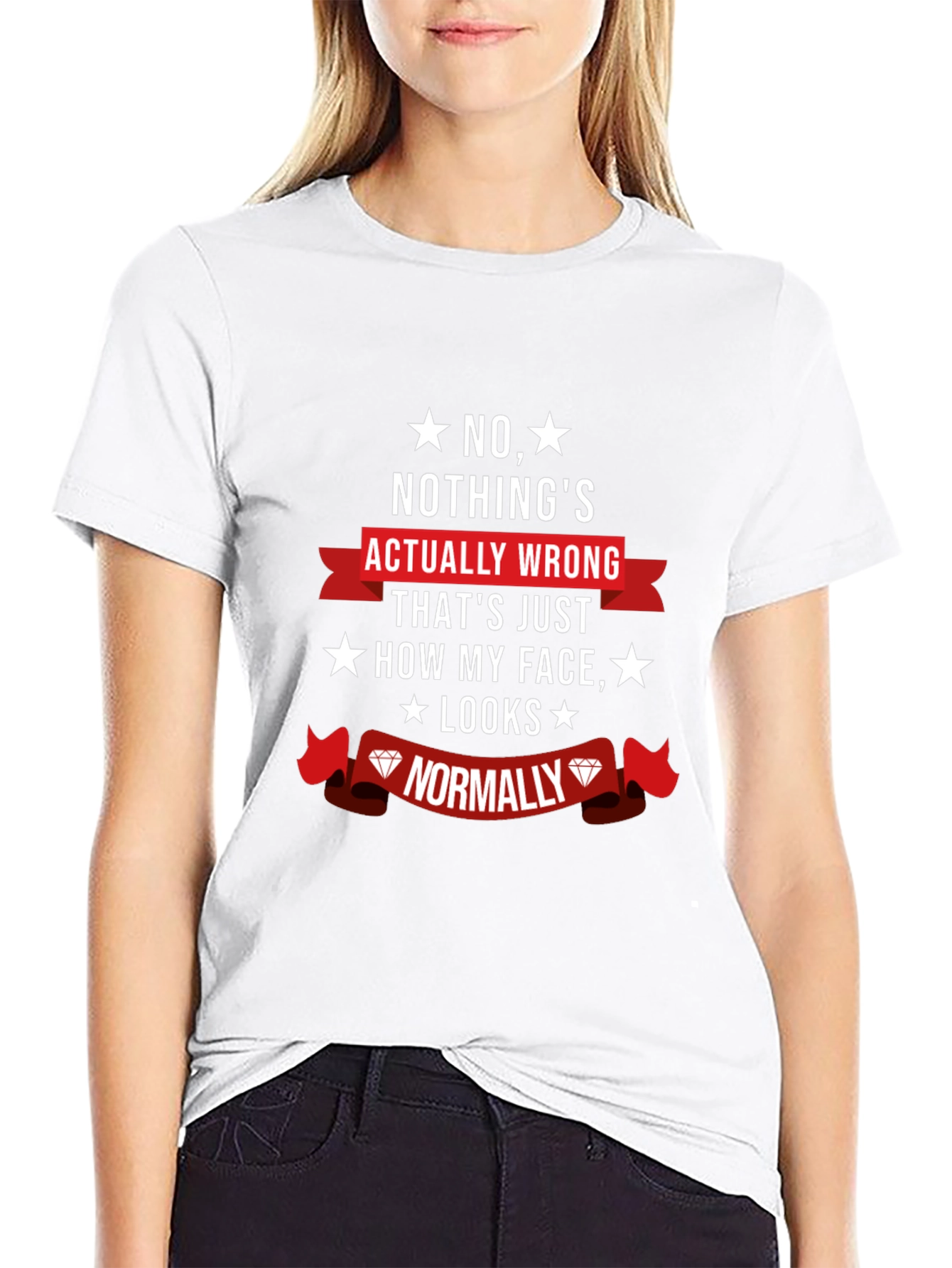 Funny Novelty Graphic T-Shirt - Nothings Wrong