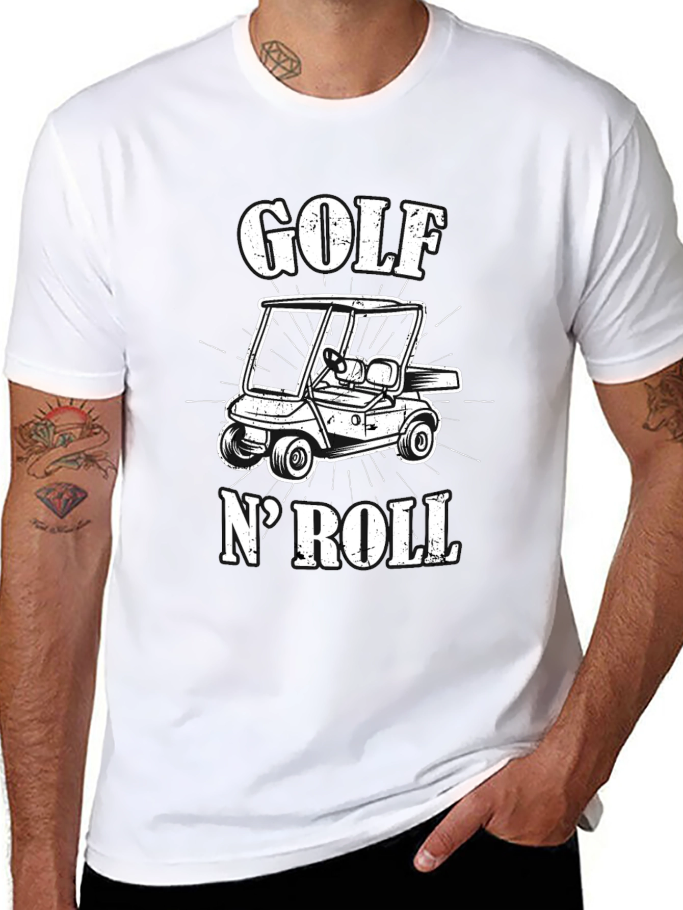 Golf N Roll Graphic Tee