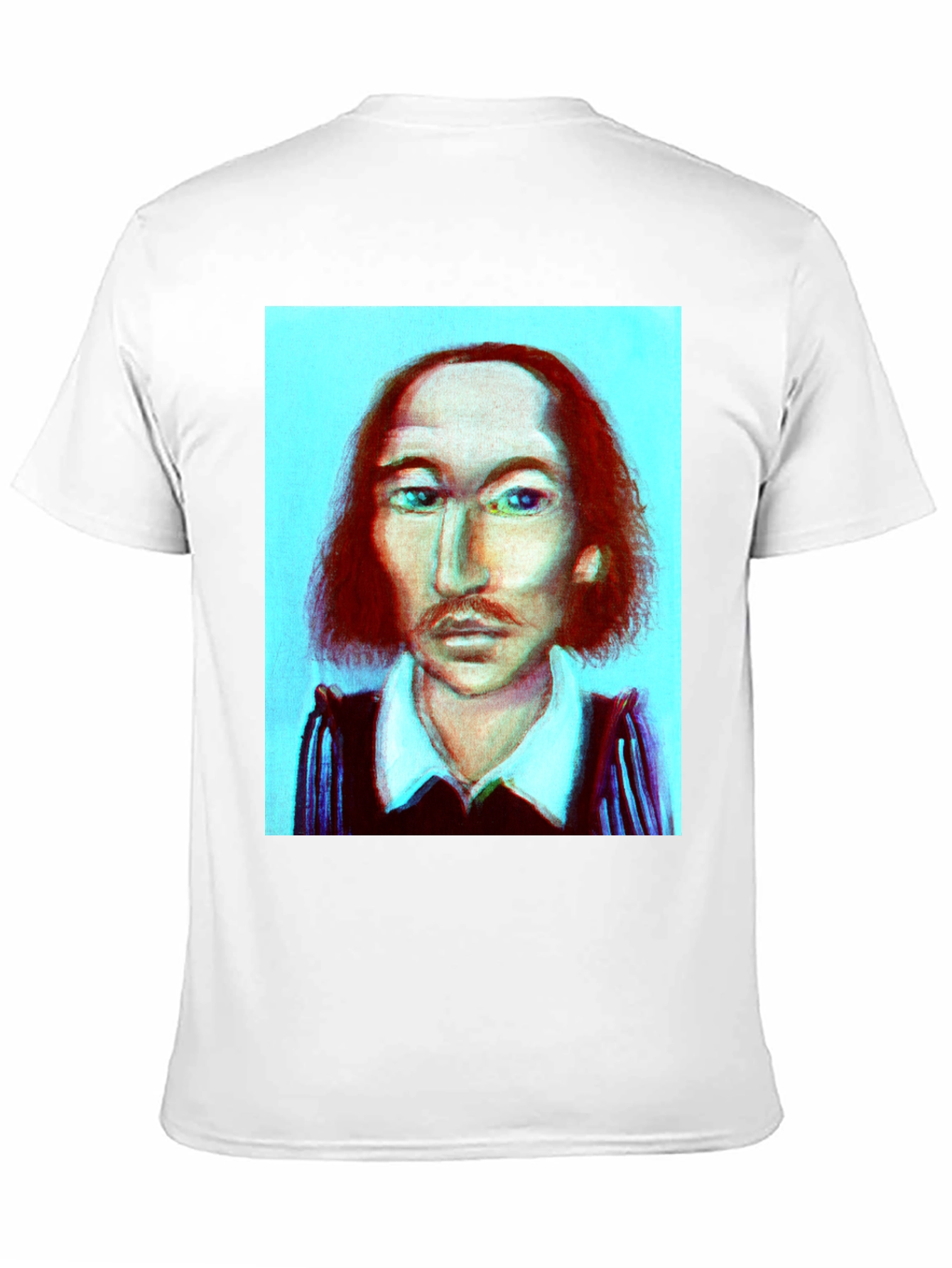 Shakespeare Portrait Graphic Tee - Black
