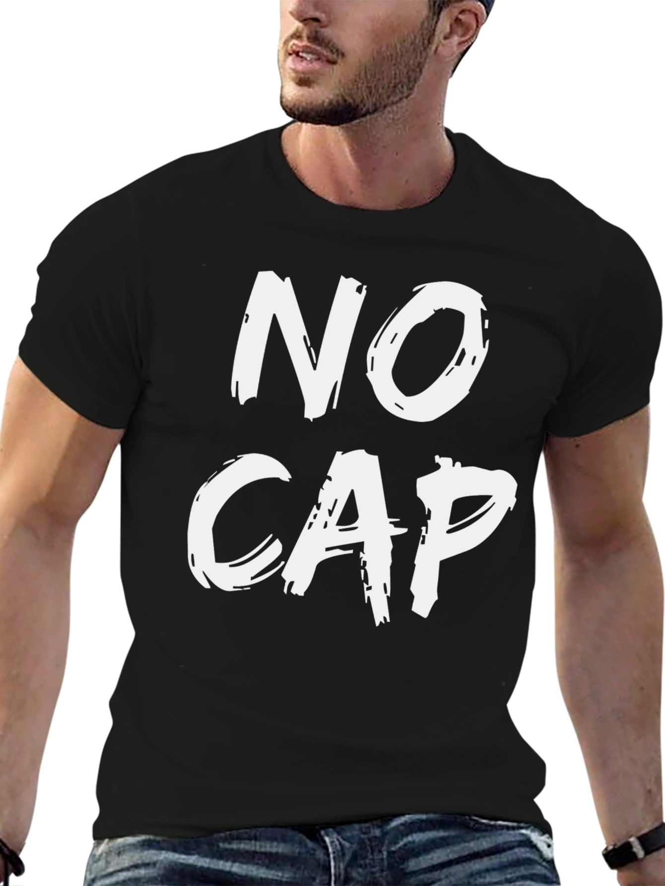No Cap Graphic T-Shirt - Stylish Streetwear