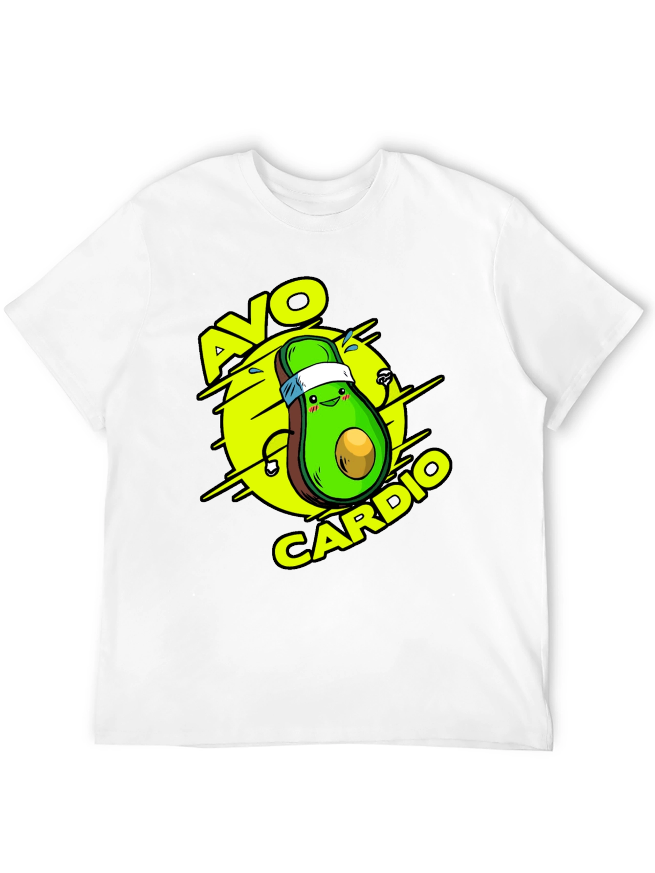 Avo Cardio Black T-Shirt