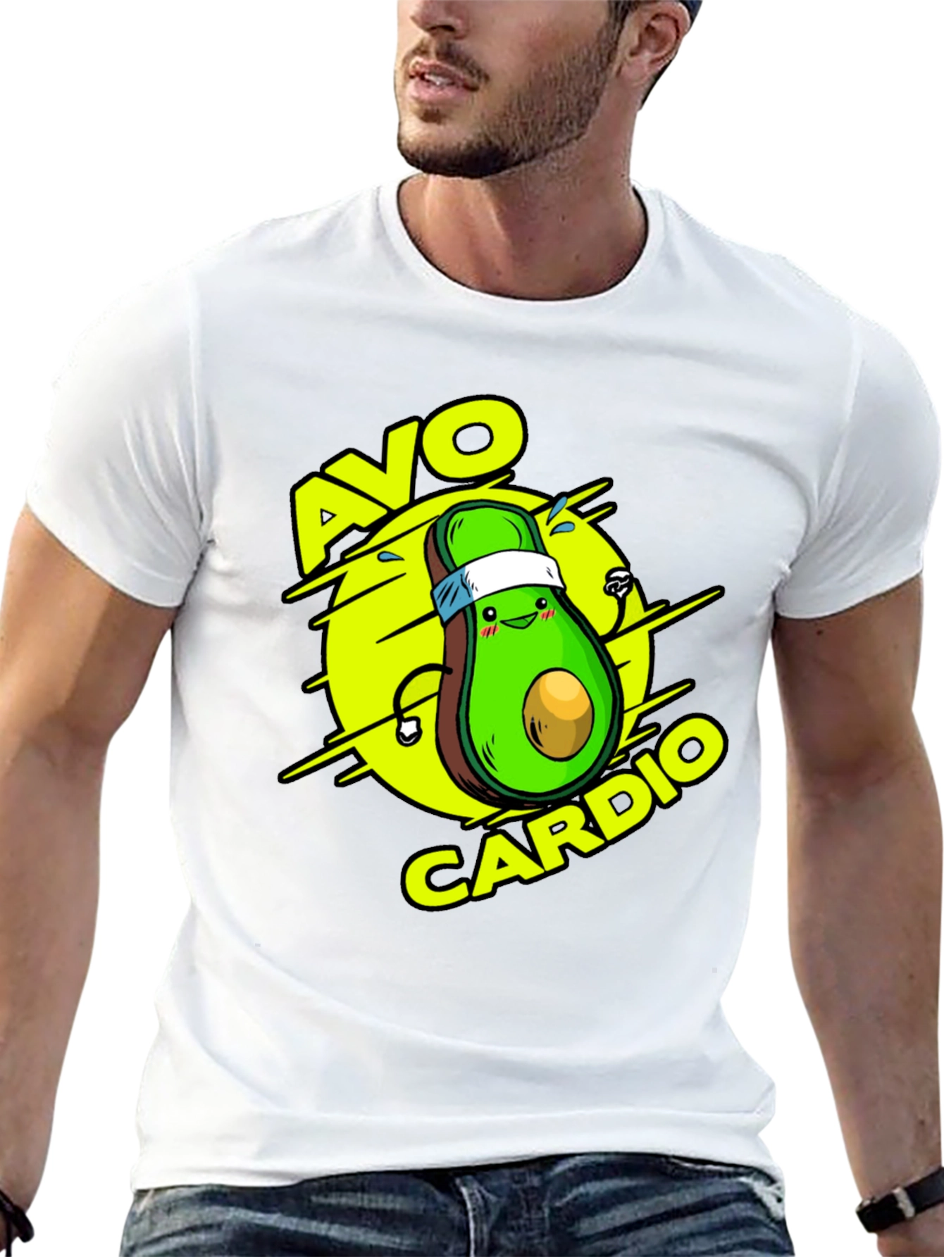 Avo Cardio Black T-Shirt