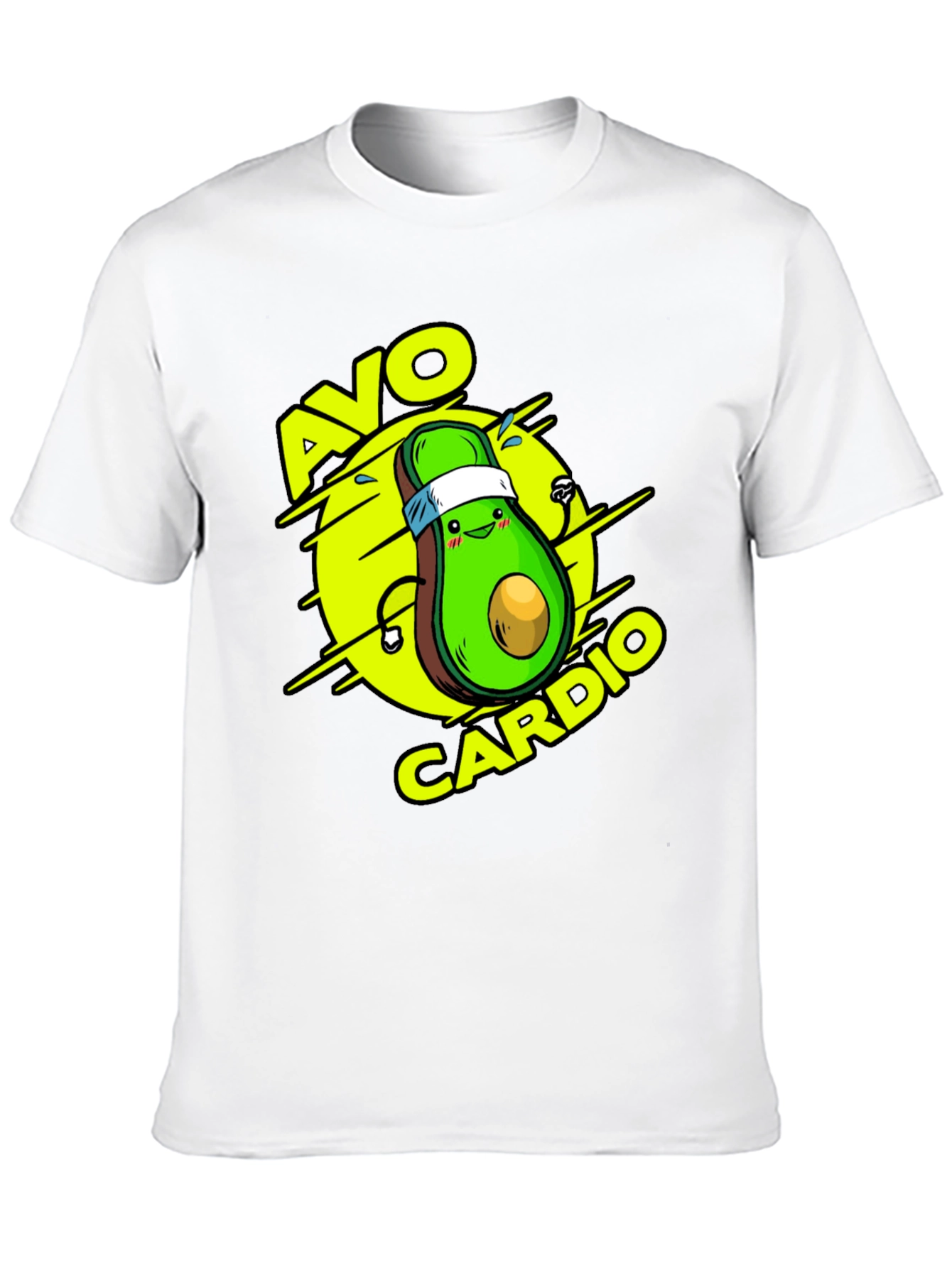 Avo Cardio Black T-Shirt