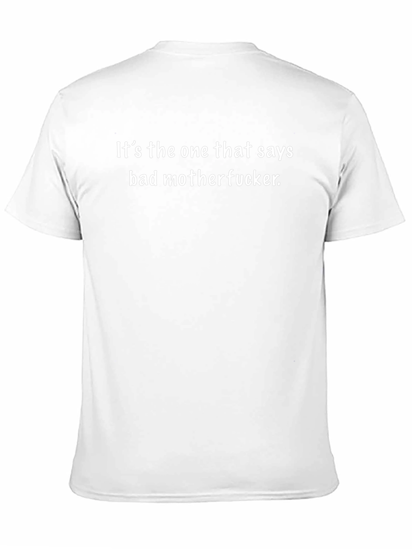 Bad Motherfucker Graphic Tee - Black Cotton T-Shirt