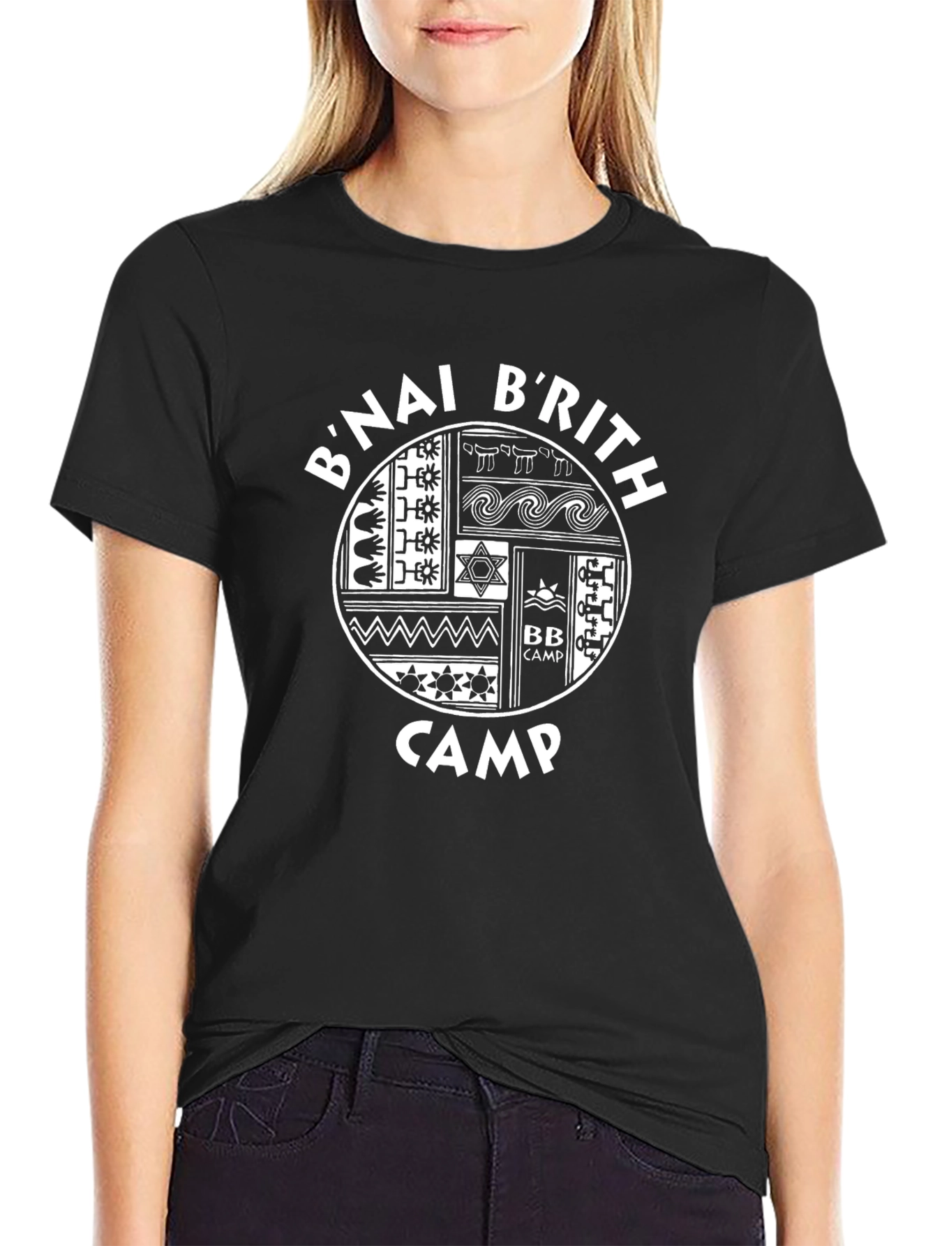 BNai BRith Camp Black T-Shirt