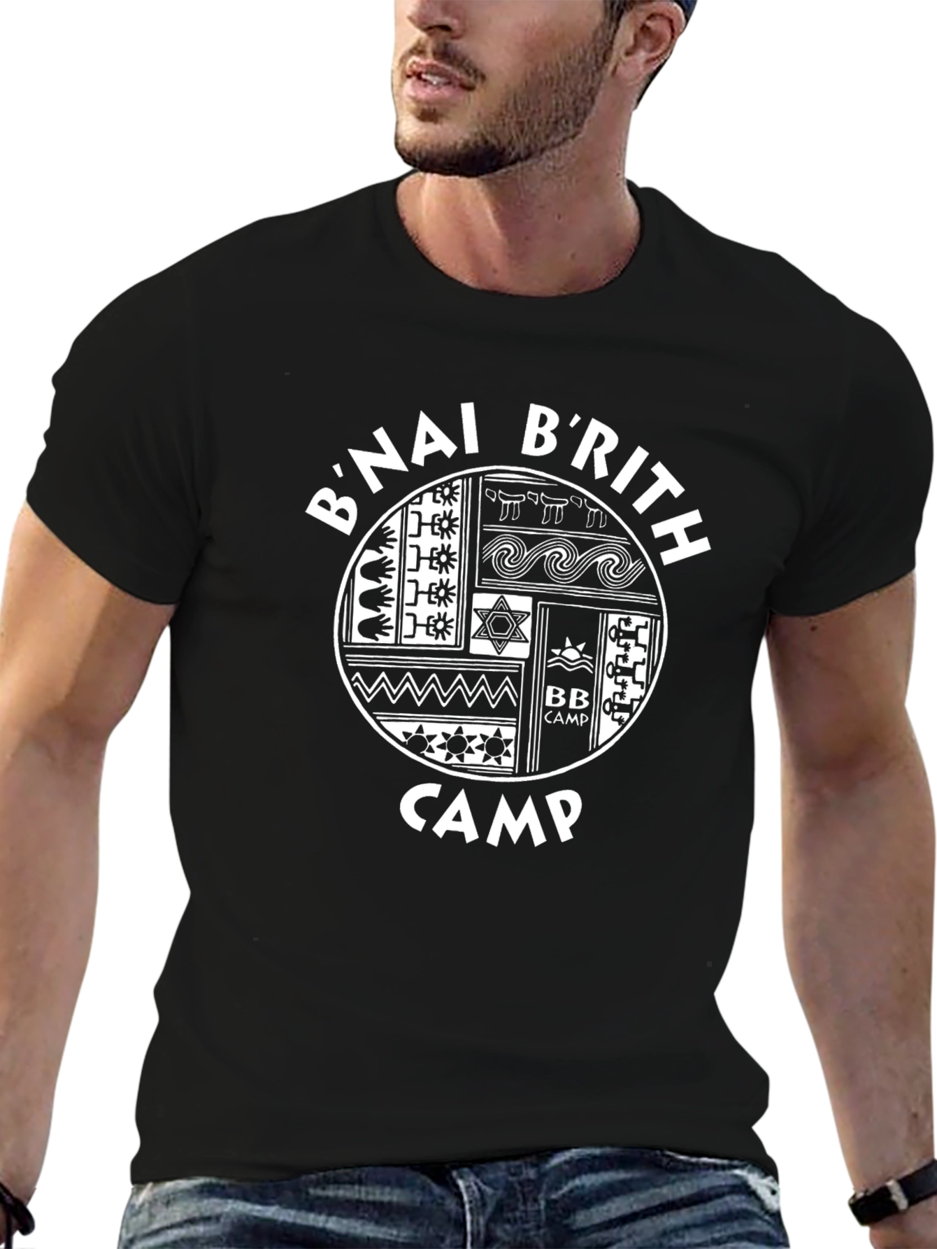 BNai BRith Camp Black T-Shirt