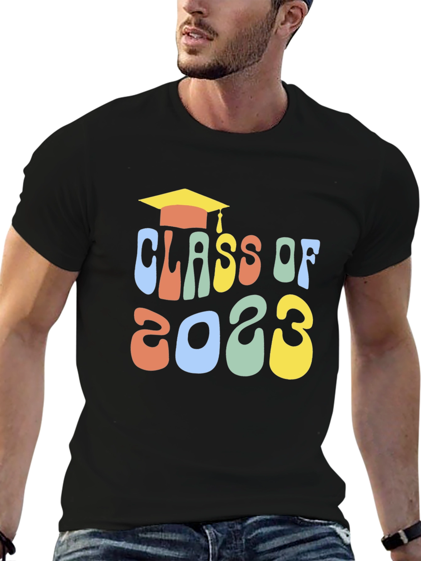 Class of 2023 Retro Graduation T-Shirt