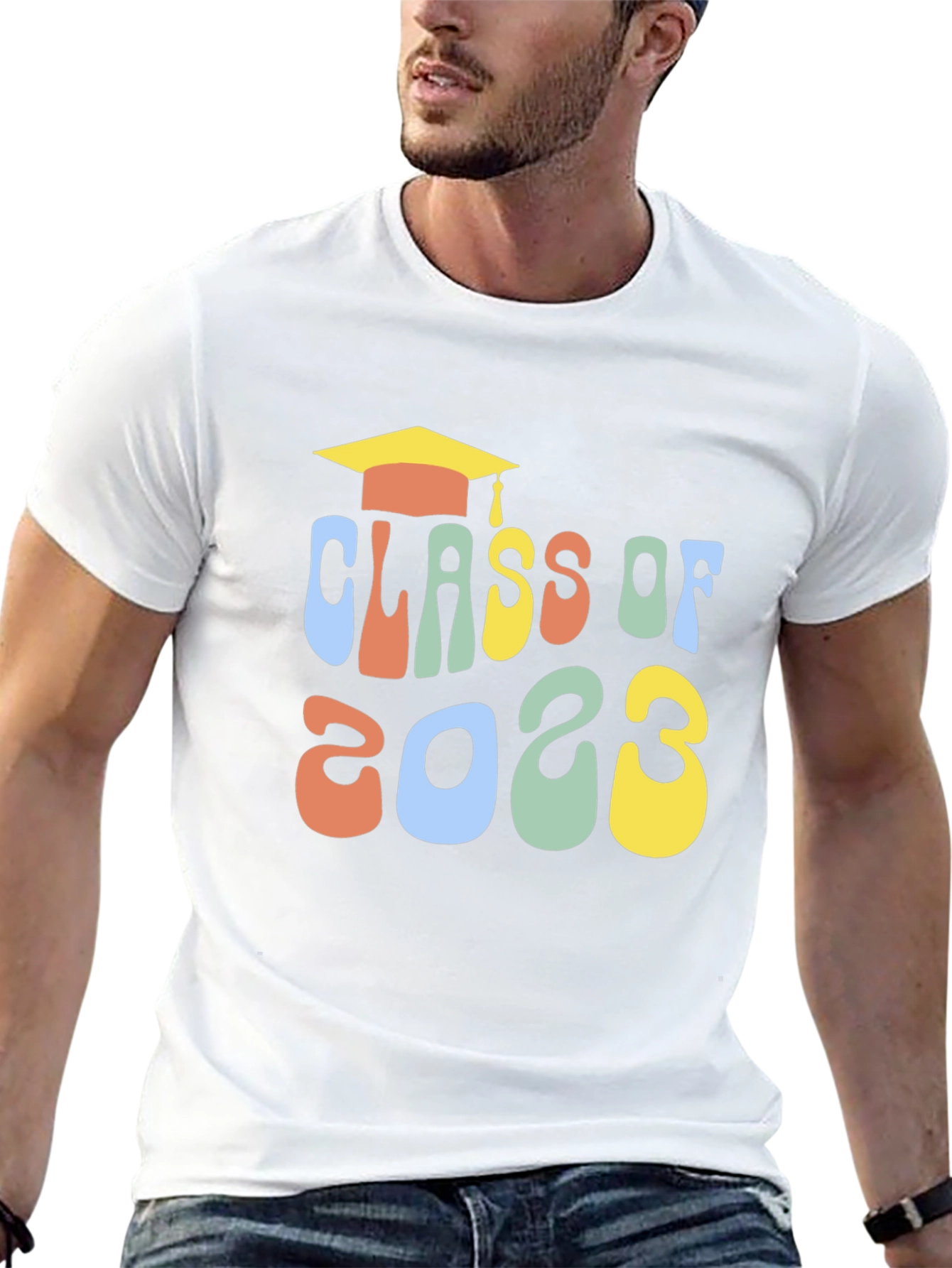 Class of 2023 Retro Graduation T-Shirt