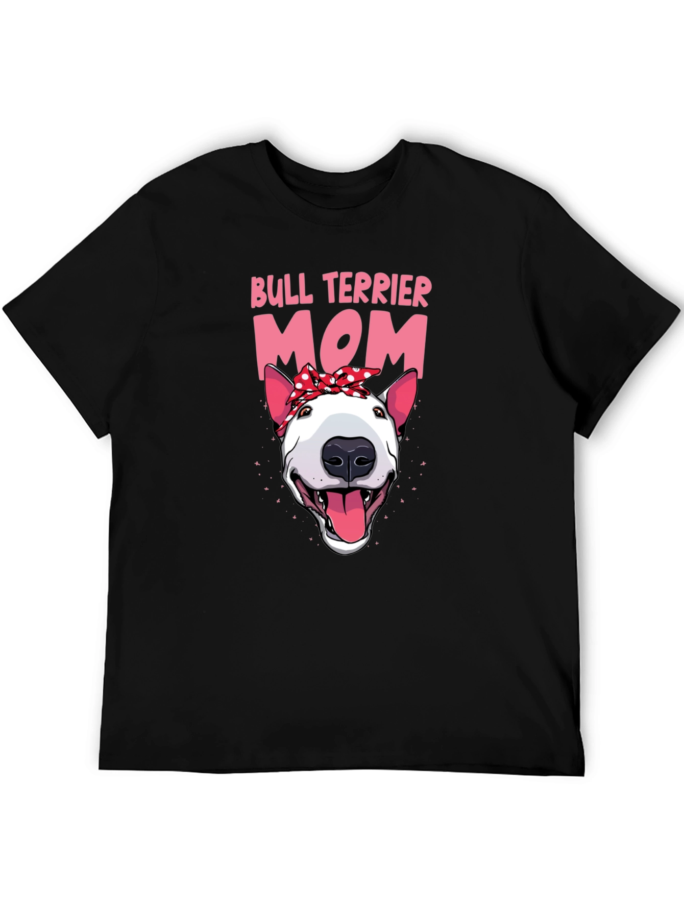 Bull Terrier Mom Graphic T-Shirt