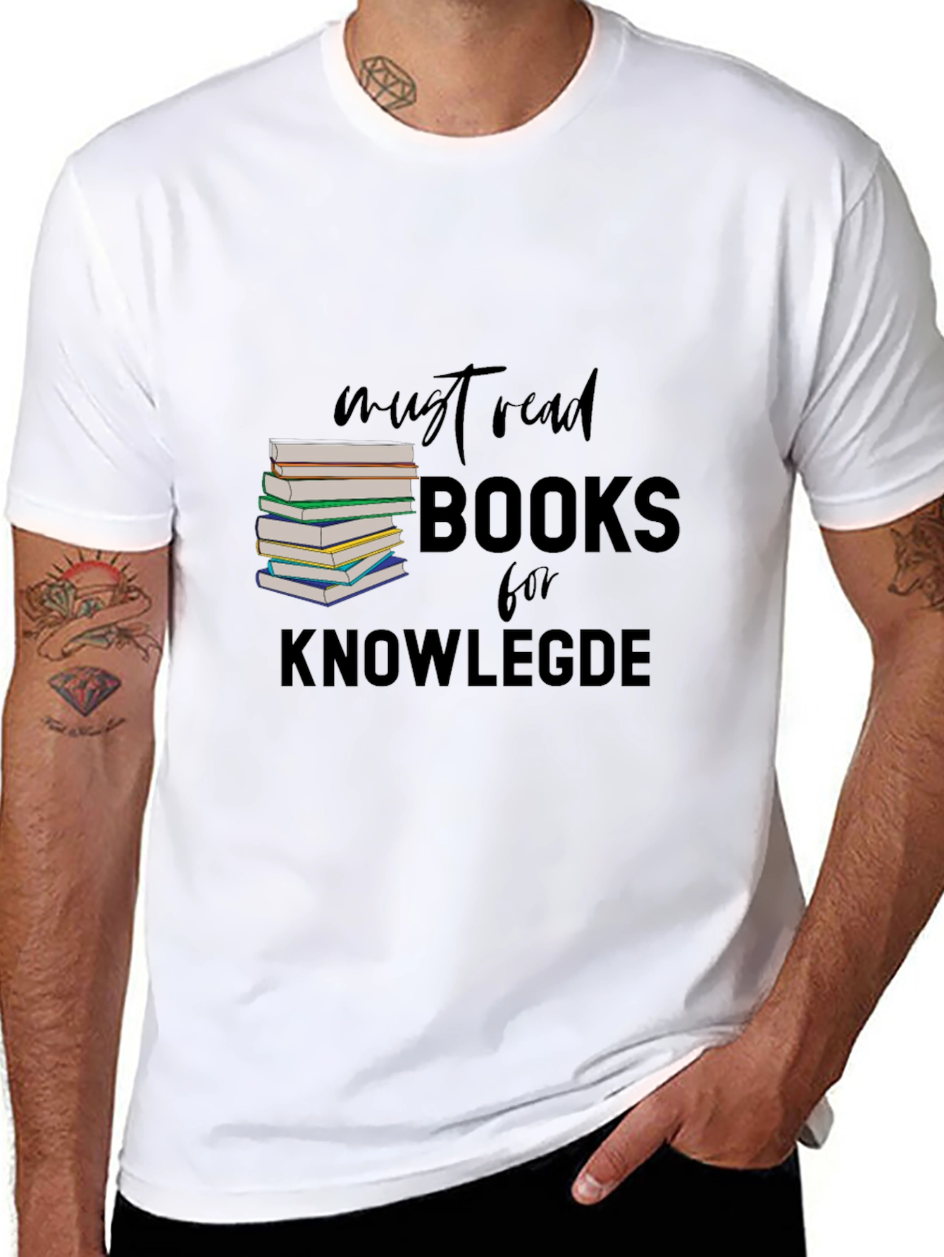 Must Read Books Graphic T-Shirt