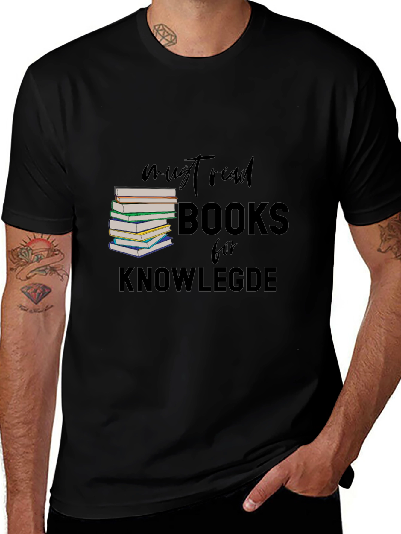 Must Read Books Graphic T-Shirt
