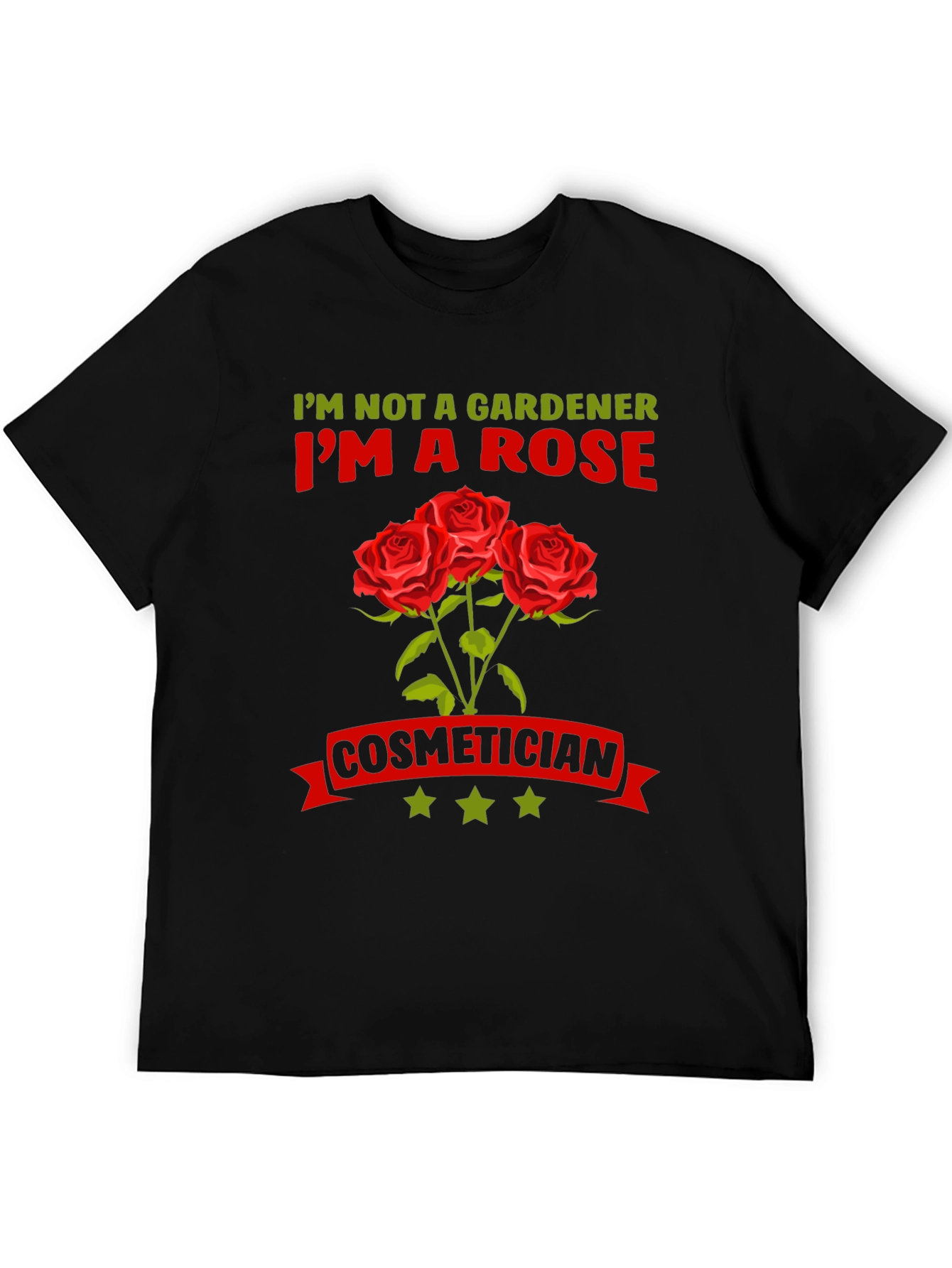 Rose Cosmetician Graphic T-Shirt