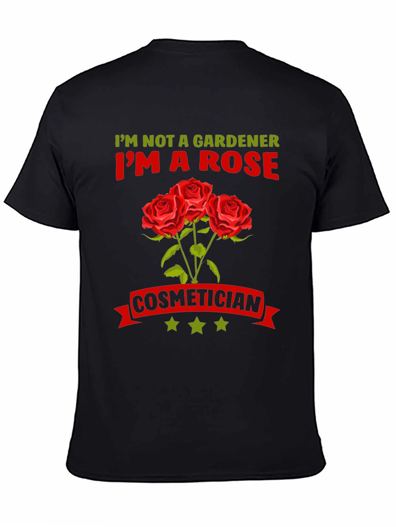 Rose Cosmetician Graphic T-Shirt