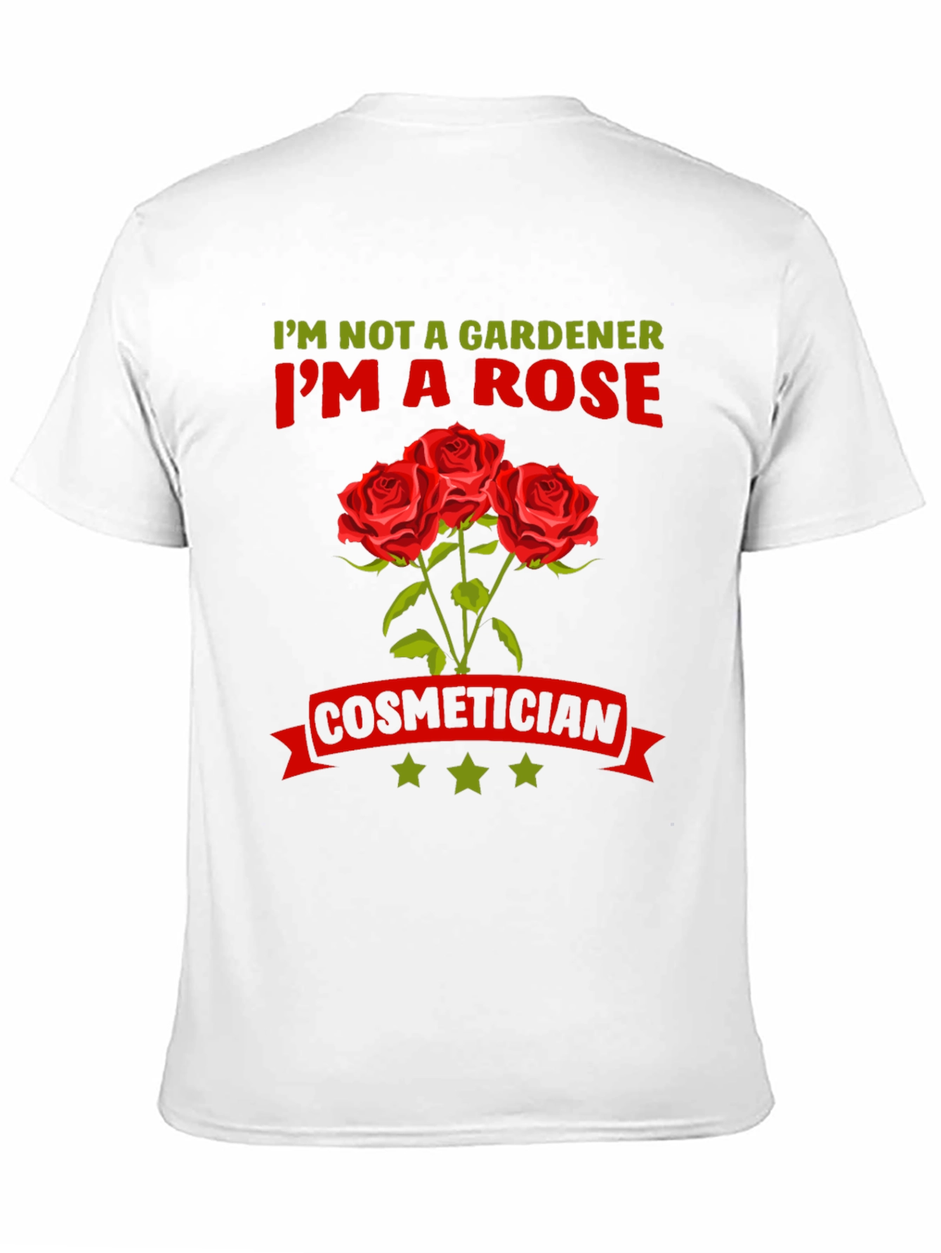 Rose Cosmetician Graphic T-Shirt