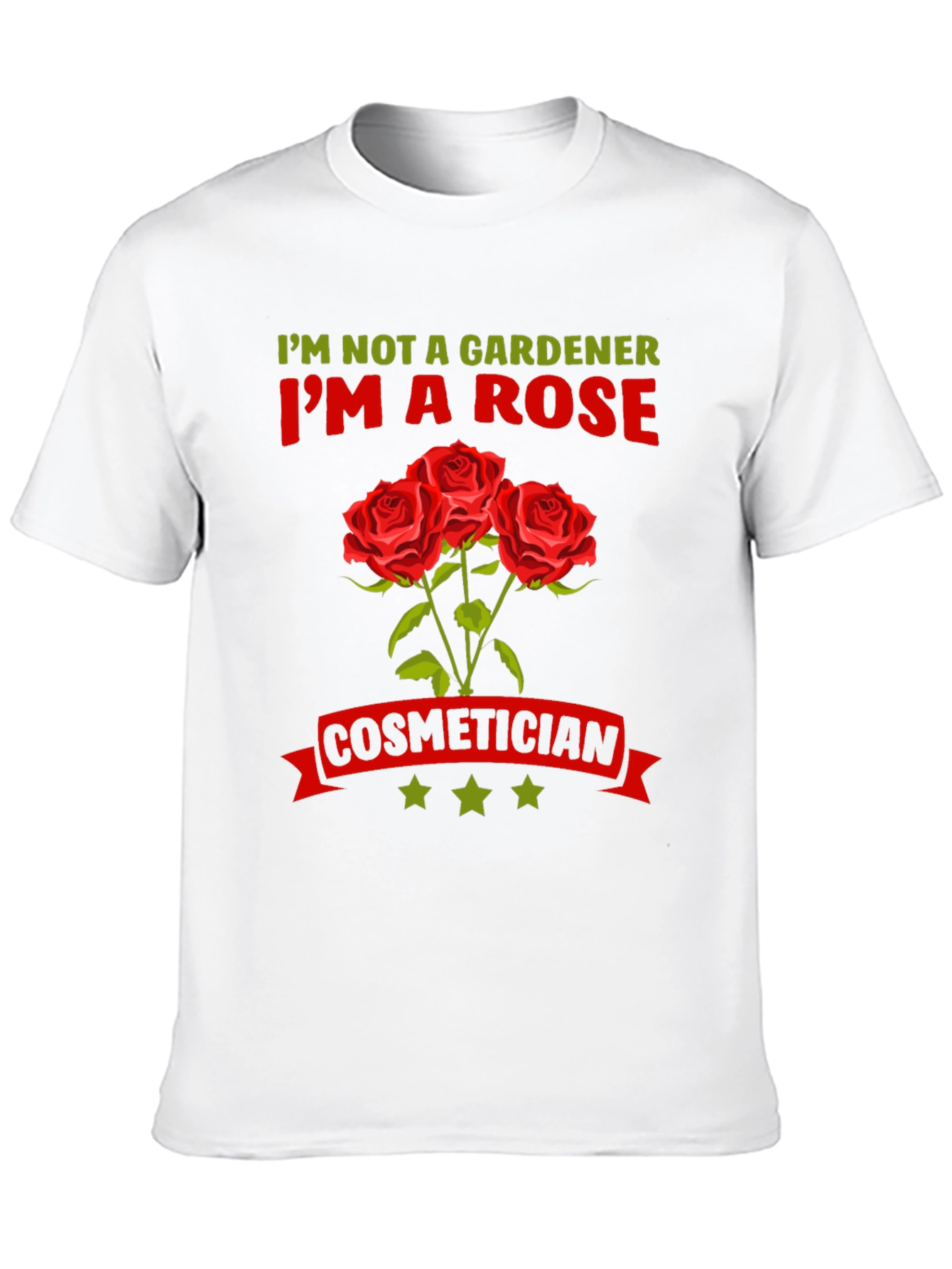 Rose Cosmetician Graphic T-Shirt