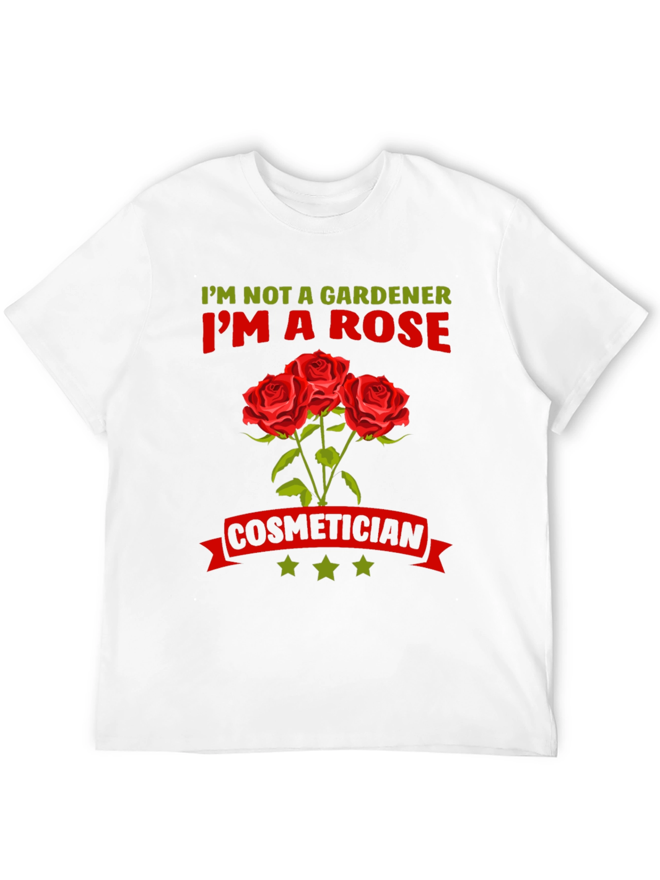 Rose Cosmetician Graphic T-Shirt