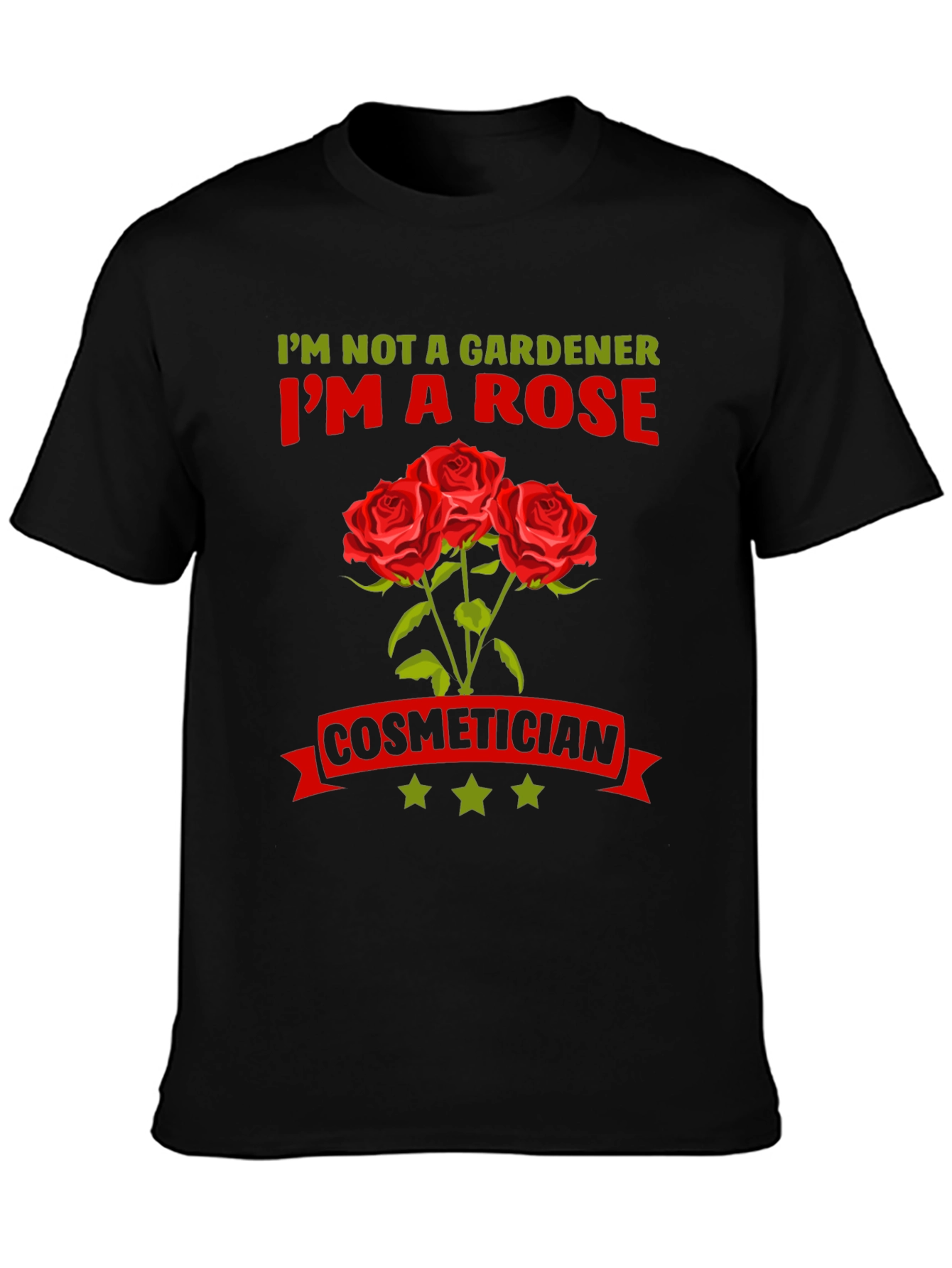 Rose Cosmetician Graphic T-Shirt
